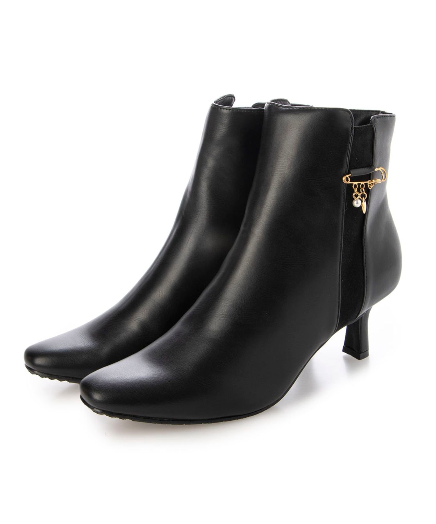 Mode et Jacomo×ing｜2WAYチャームショートブーツ | Rakuten Fashion