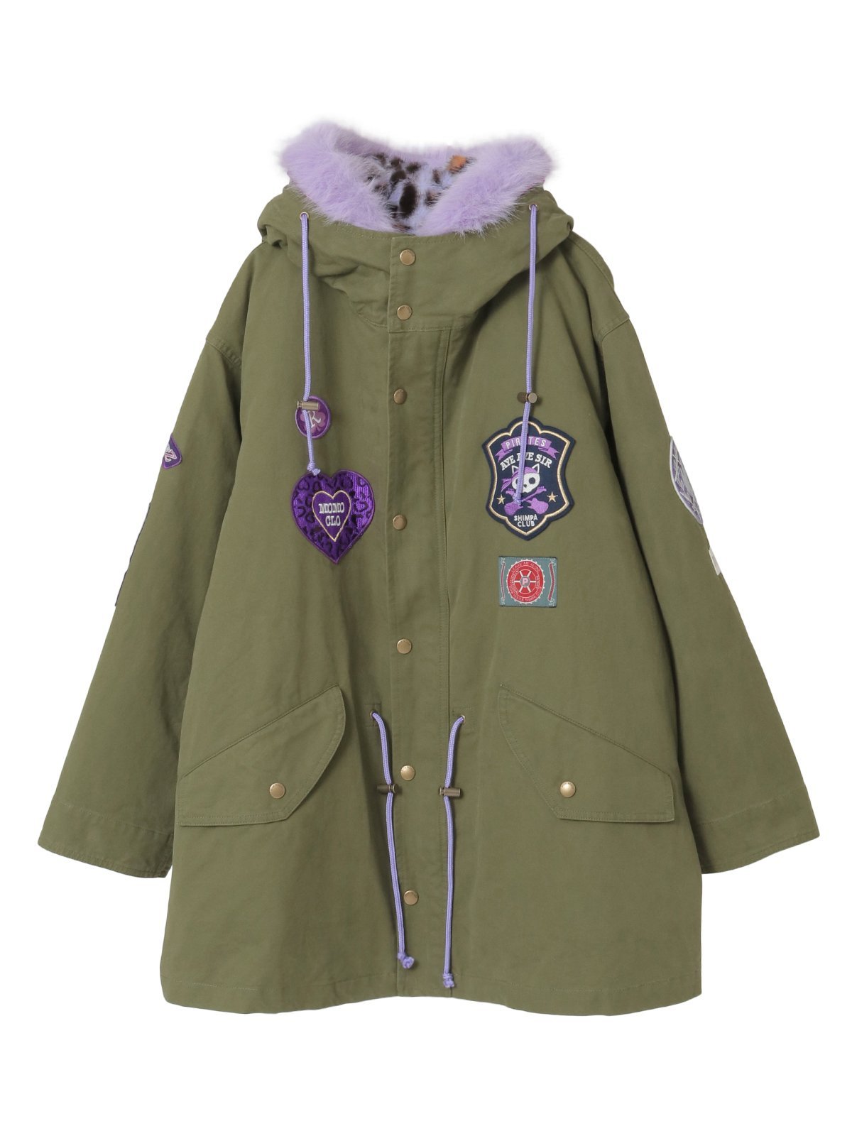 PINK HOUSE｜PINK HOUSE*Momoclo パイレーツキャットワッペンモッズ