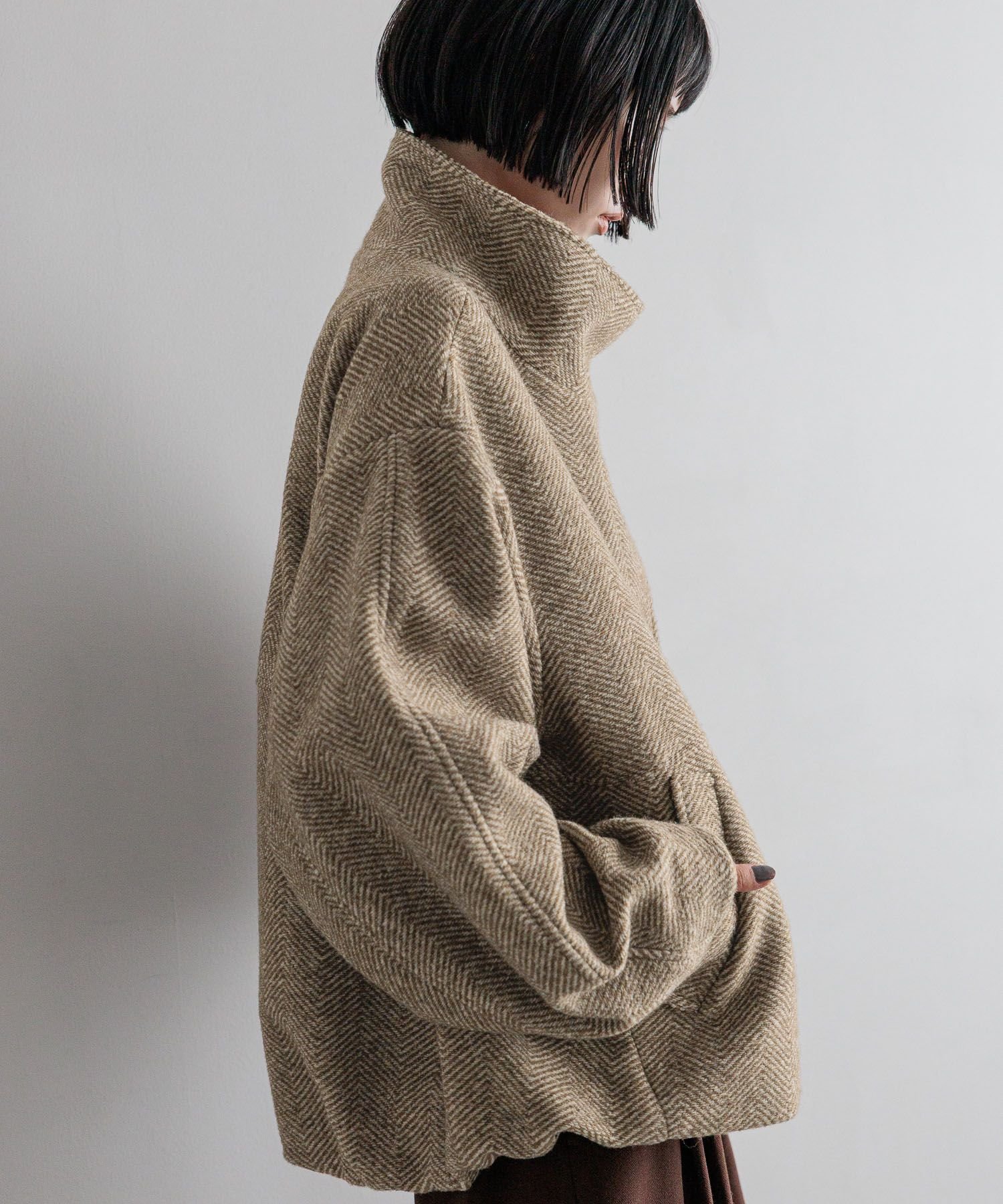 LOWRYS FARM｜ウーリーテックスタンドブルゾン | Rakuten Fashion(楽天