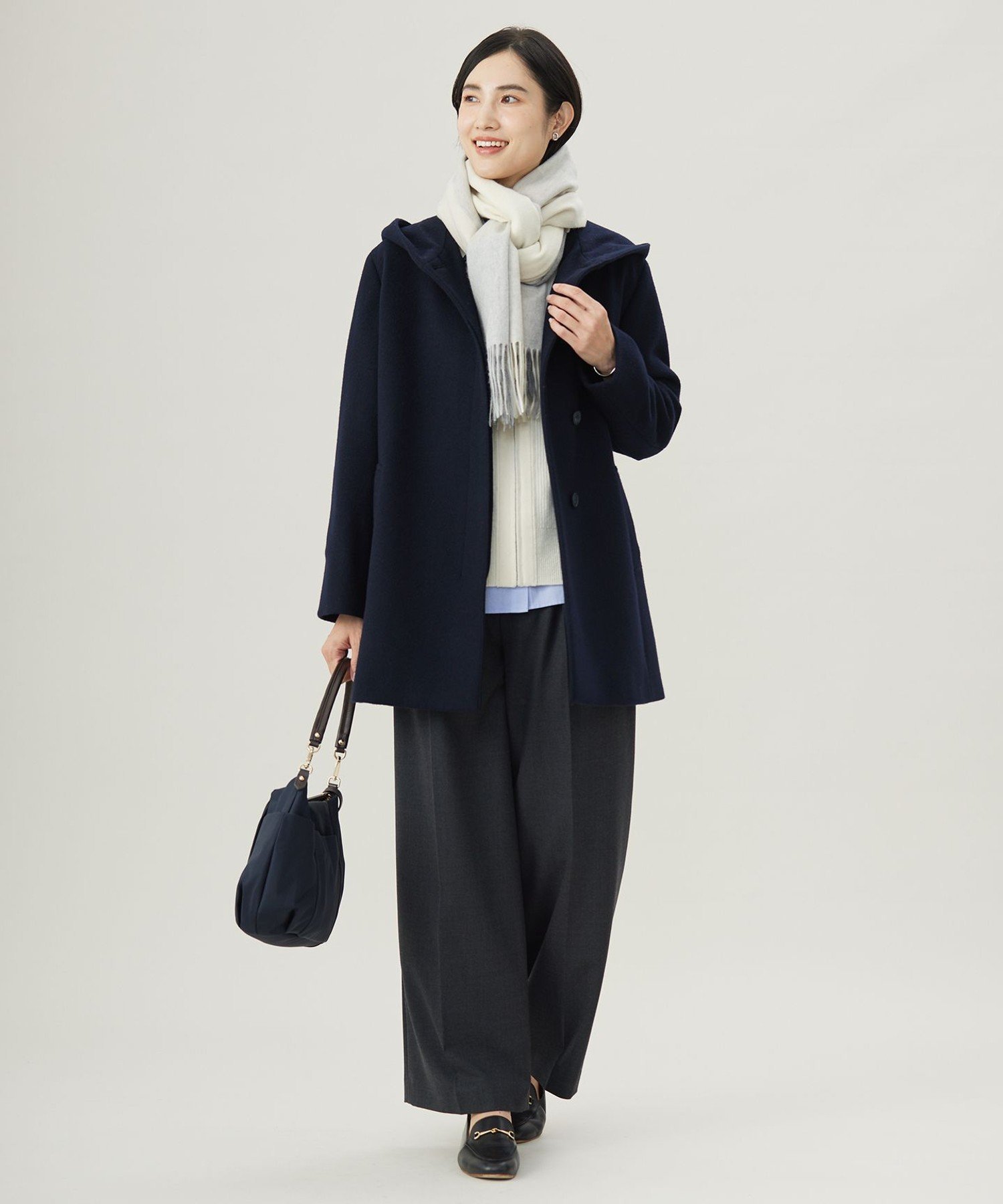 J.PRESS｜ショートビーバー フーデット コート | Rakuten Fashion(楽天