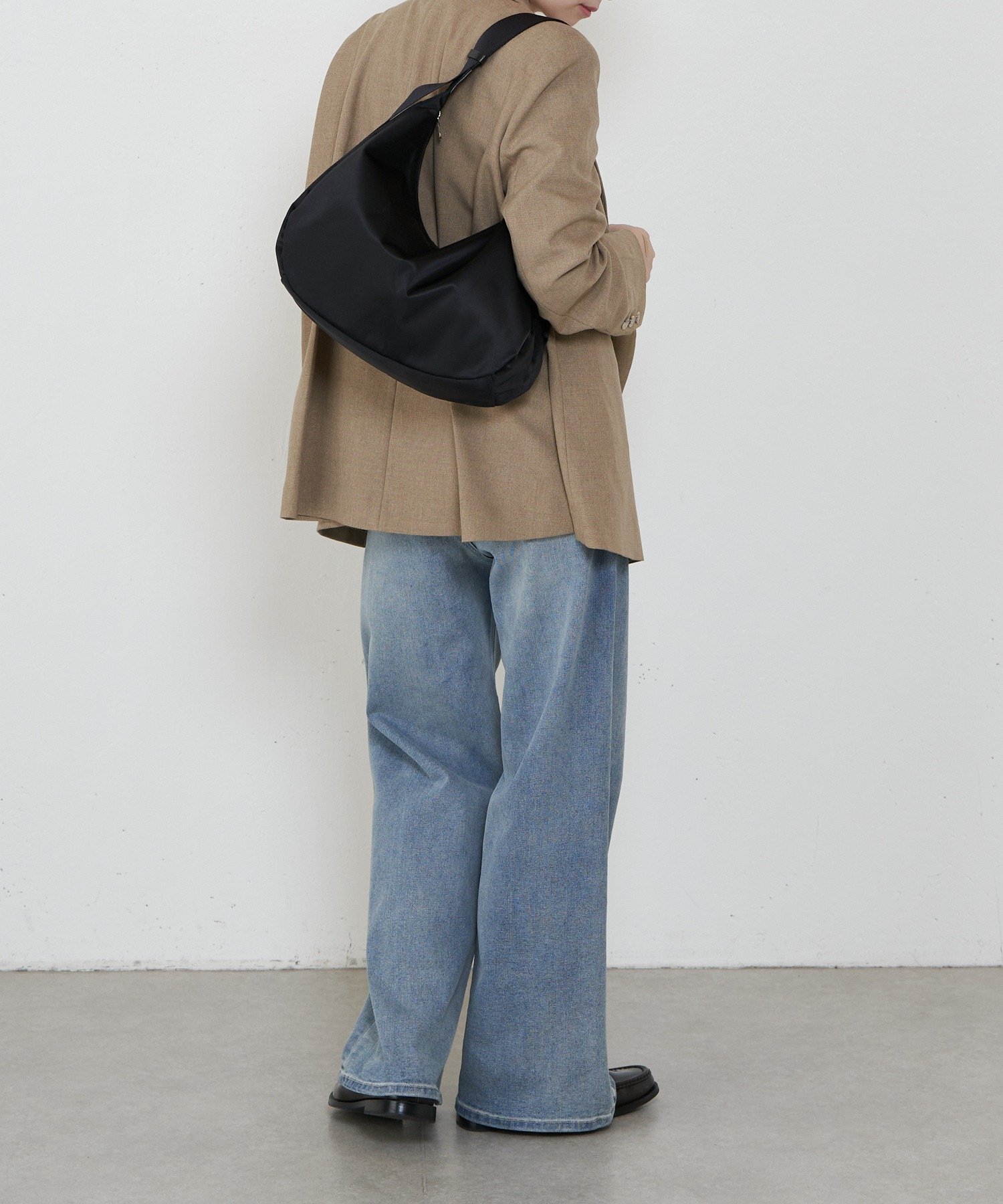 russet｜《3/4~価格改定》クラウズナイロンラウンドビッグショルダー