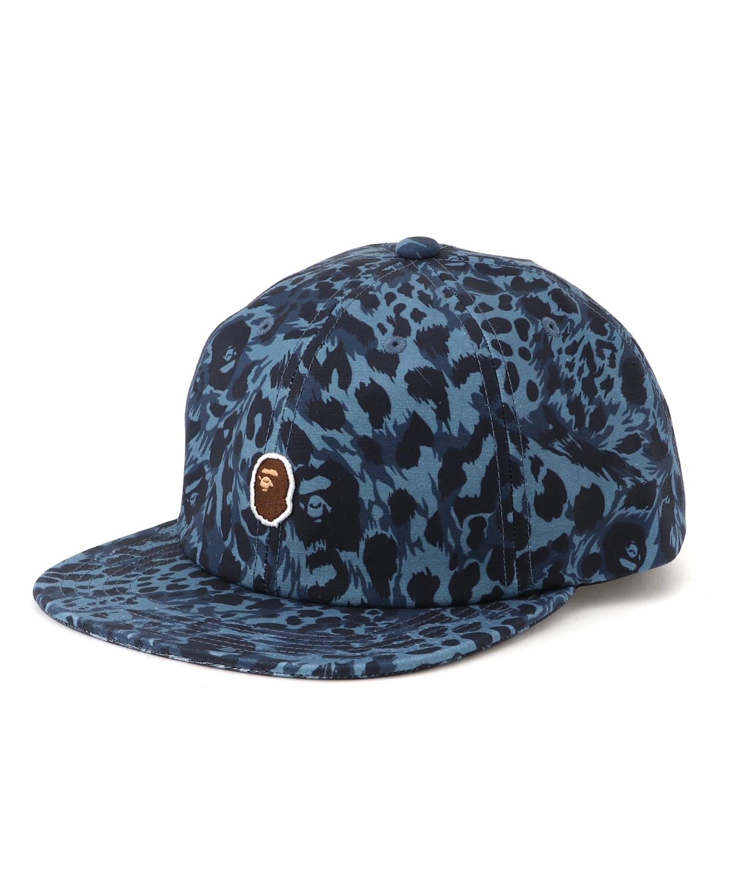 A BATHING APE｜(M)WILD LEOPARD PATTERN ONE POINT CAP M | Rakuten