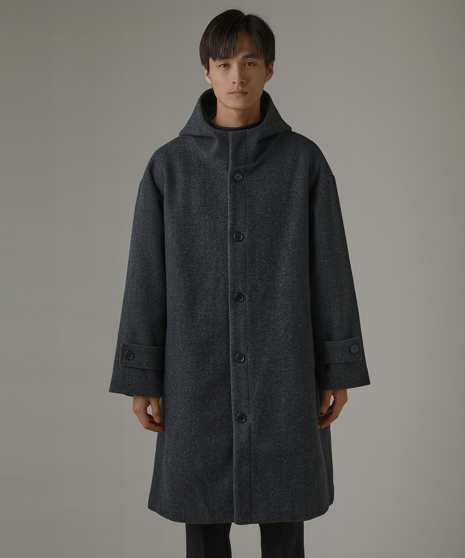 THE CASUAL｜メルトンフーデッドコート | Rakuten Fashion(楽天