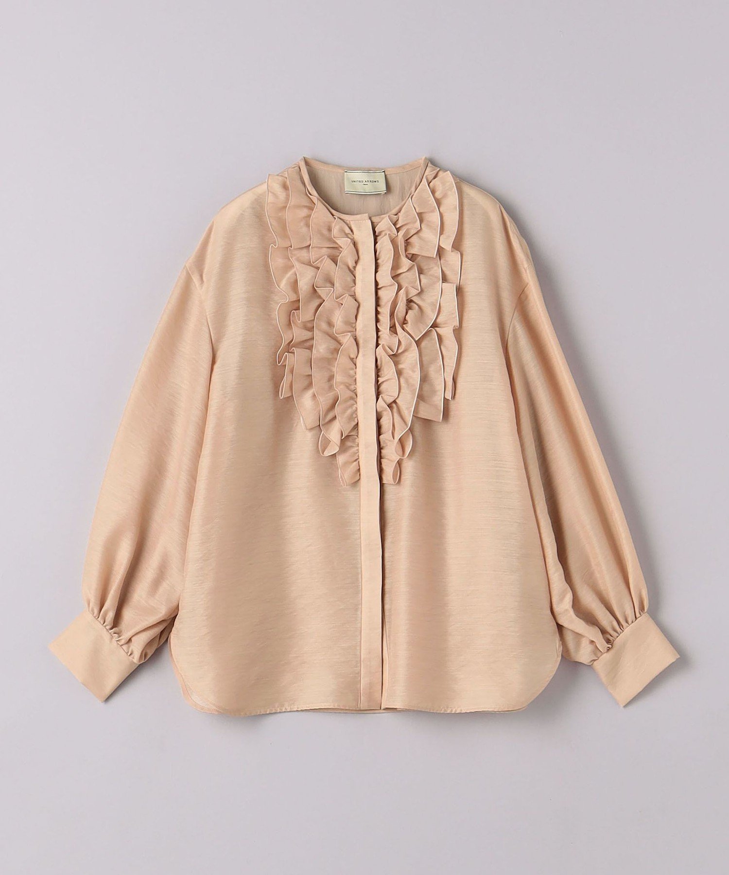 UNITED ARROWS LTD. OUTLET｜オーガンジー フリル&ボウタイ ブラウス