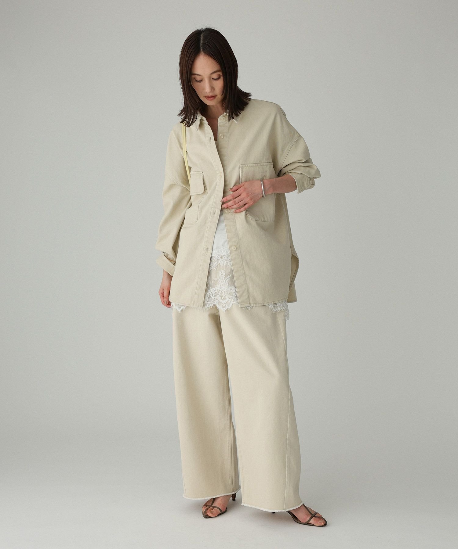 BABYLONE｜デニムビッグシャツ | Rakuten Fashion(楽天ファッション