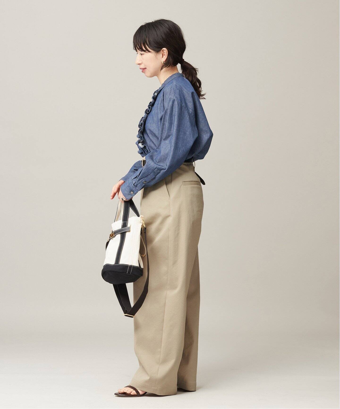 JOURNAL STANDARD L'ESSAGE｜《追加2》CP タックチノパンツ | Rakuten