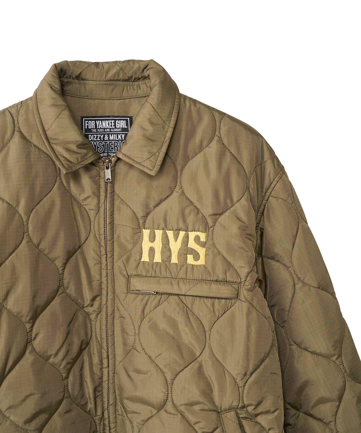 HYSTERIC GLAMOUR｜GUITAR GIRL MICHIGAN刺繍 キルティングジャケット