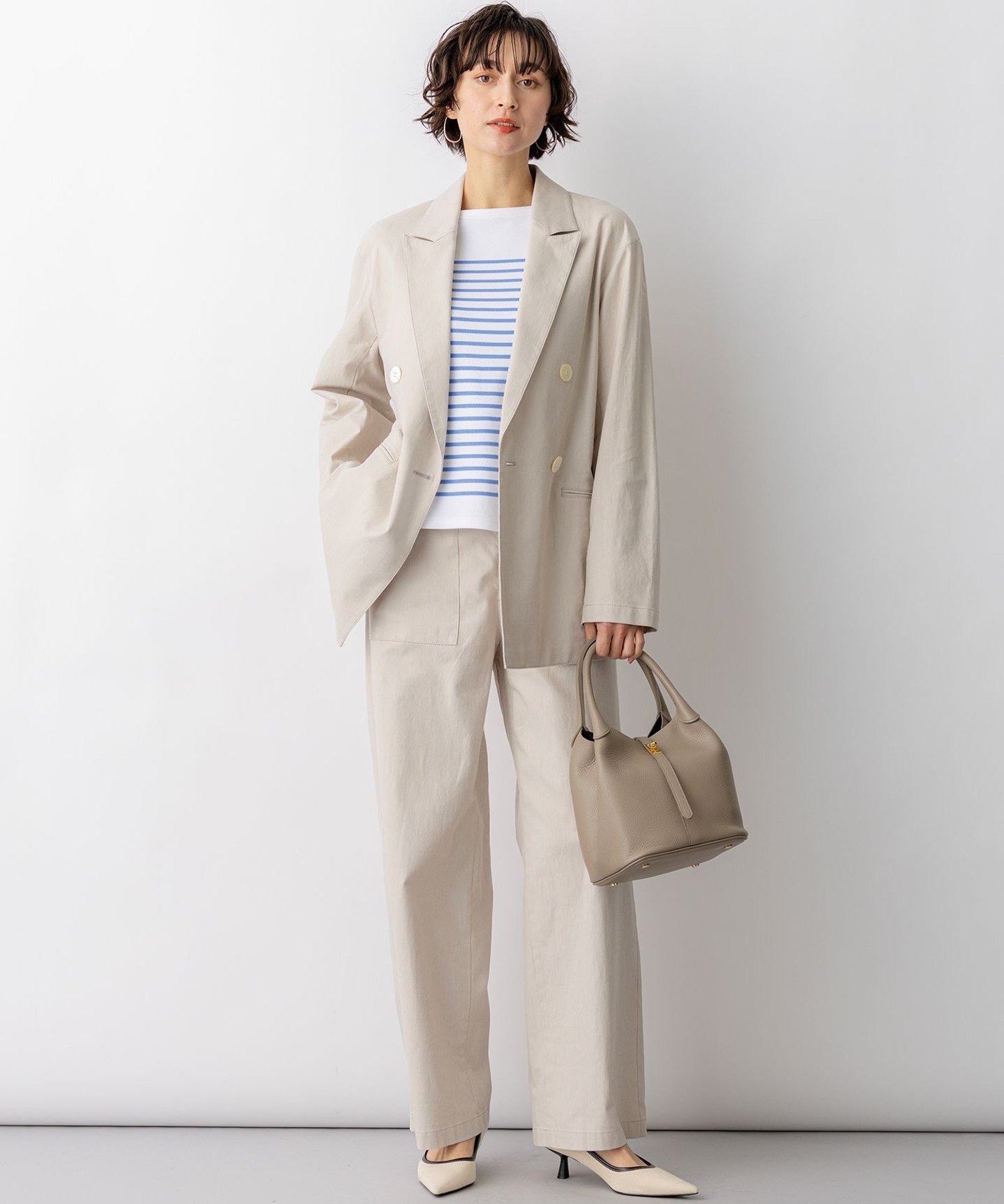 23区｜スラブツイルストレッチ ベイカーパンツ | Rakuten Fashion(楽天