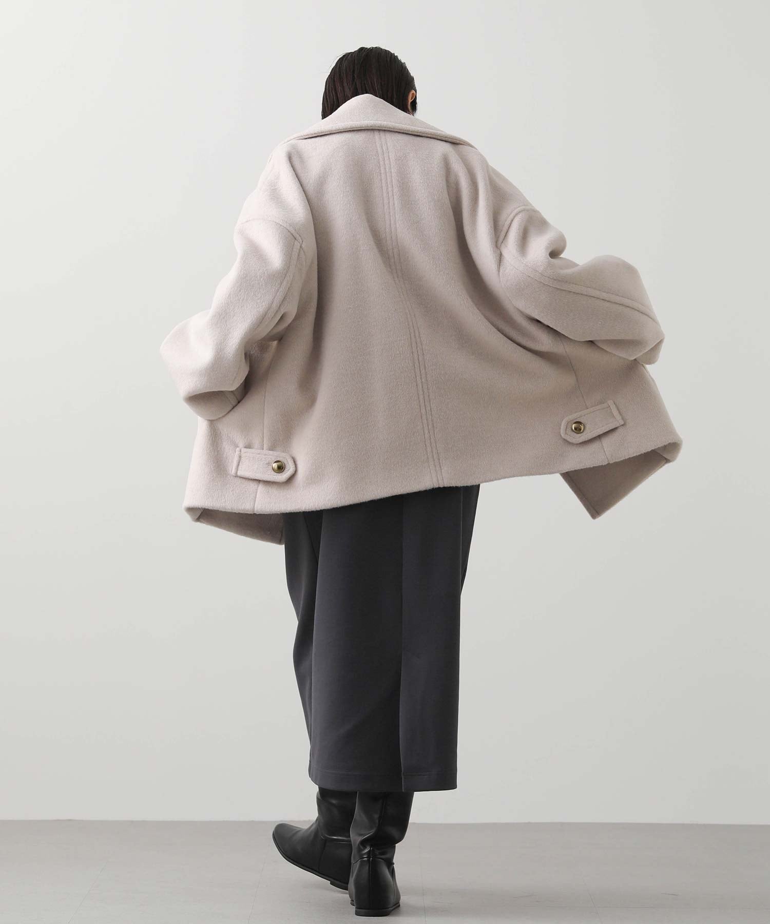 Gready Brilliant｜Gready Brilliant/(W)3_ビーバー大衿Pコート