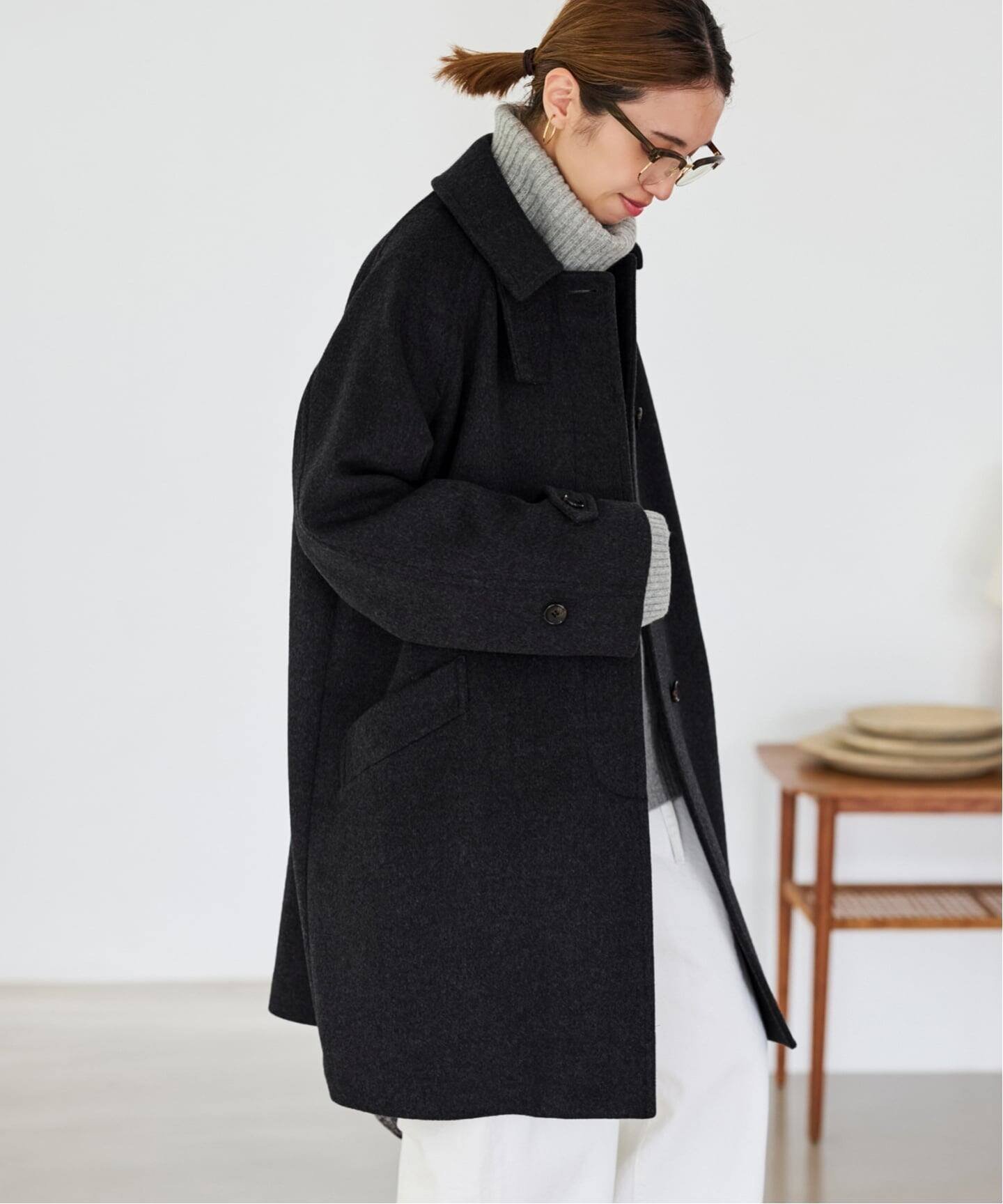 FRAMeWORK｜≪追加≫ラムウールMIXシャルムバルカラーコート 2