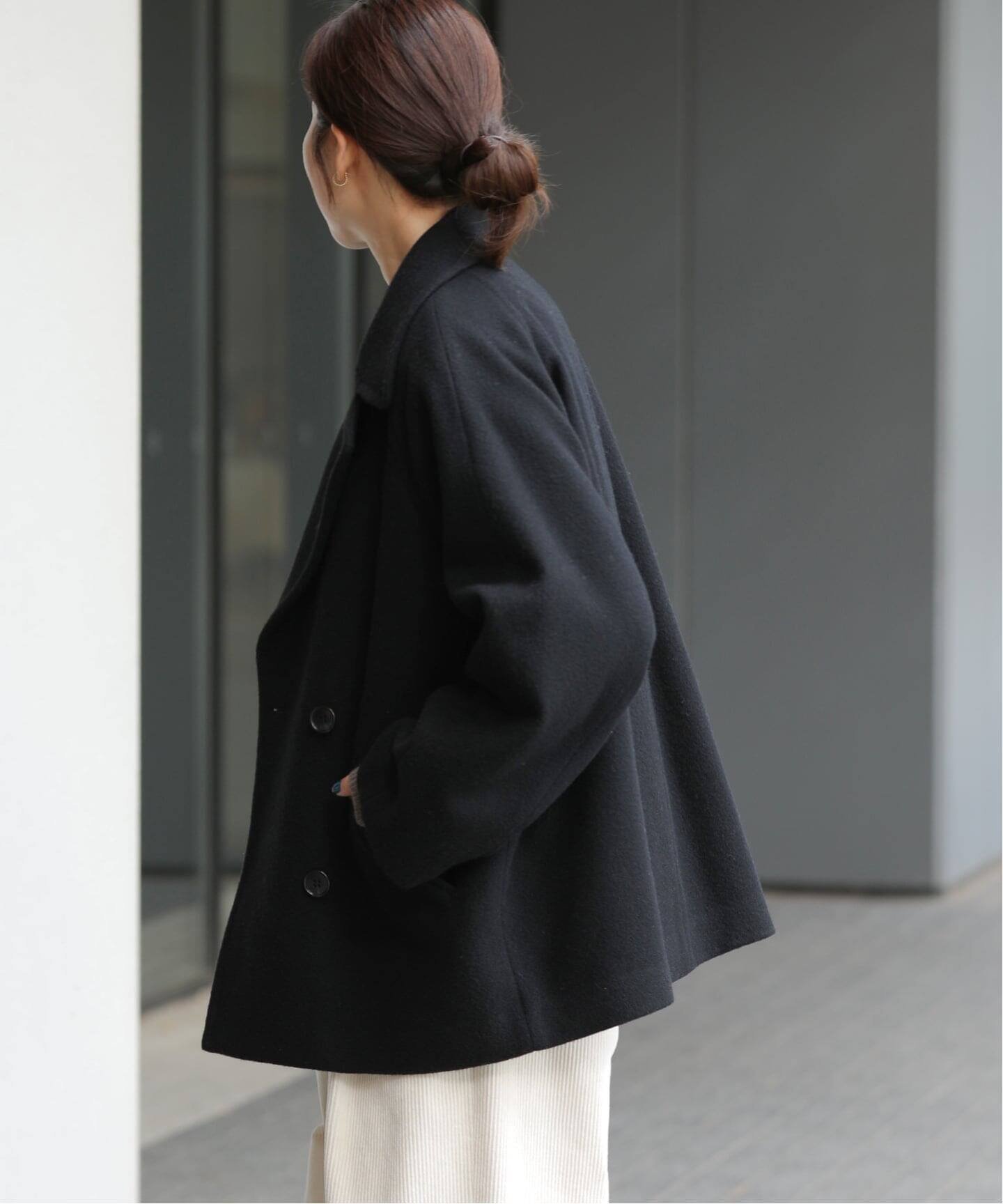 JOURNAL STANDARD relume｜《WEB限定追加》尾州ウールショートPコート