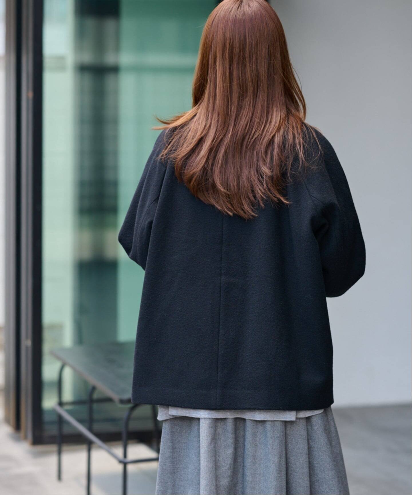 JOURNAL STANDARD relume｜《WEB限定追加》尾州ウールショートPコート