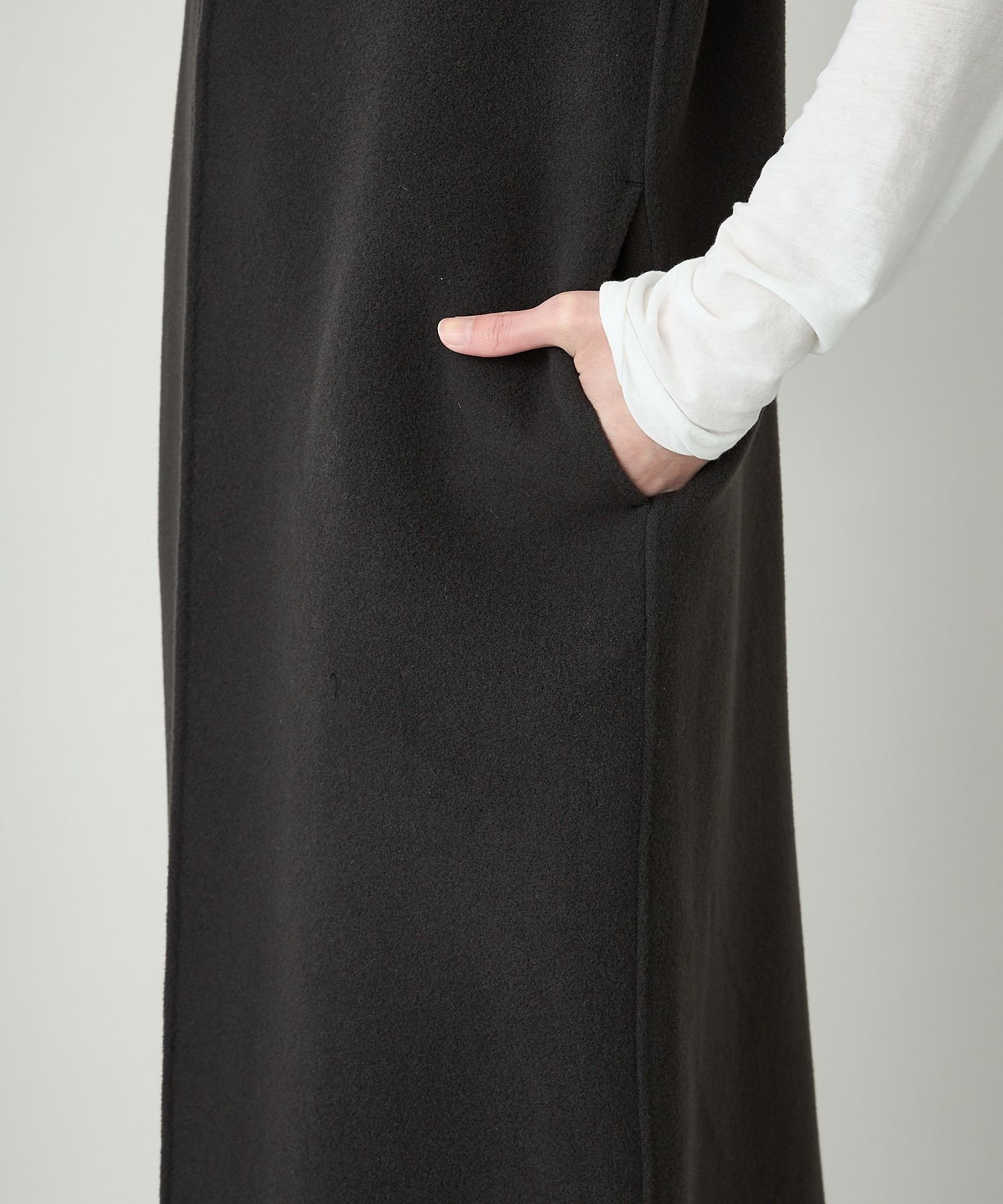 Curensology｜マンテコリバーロングベスト | Rakuten Fashion(楽天