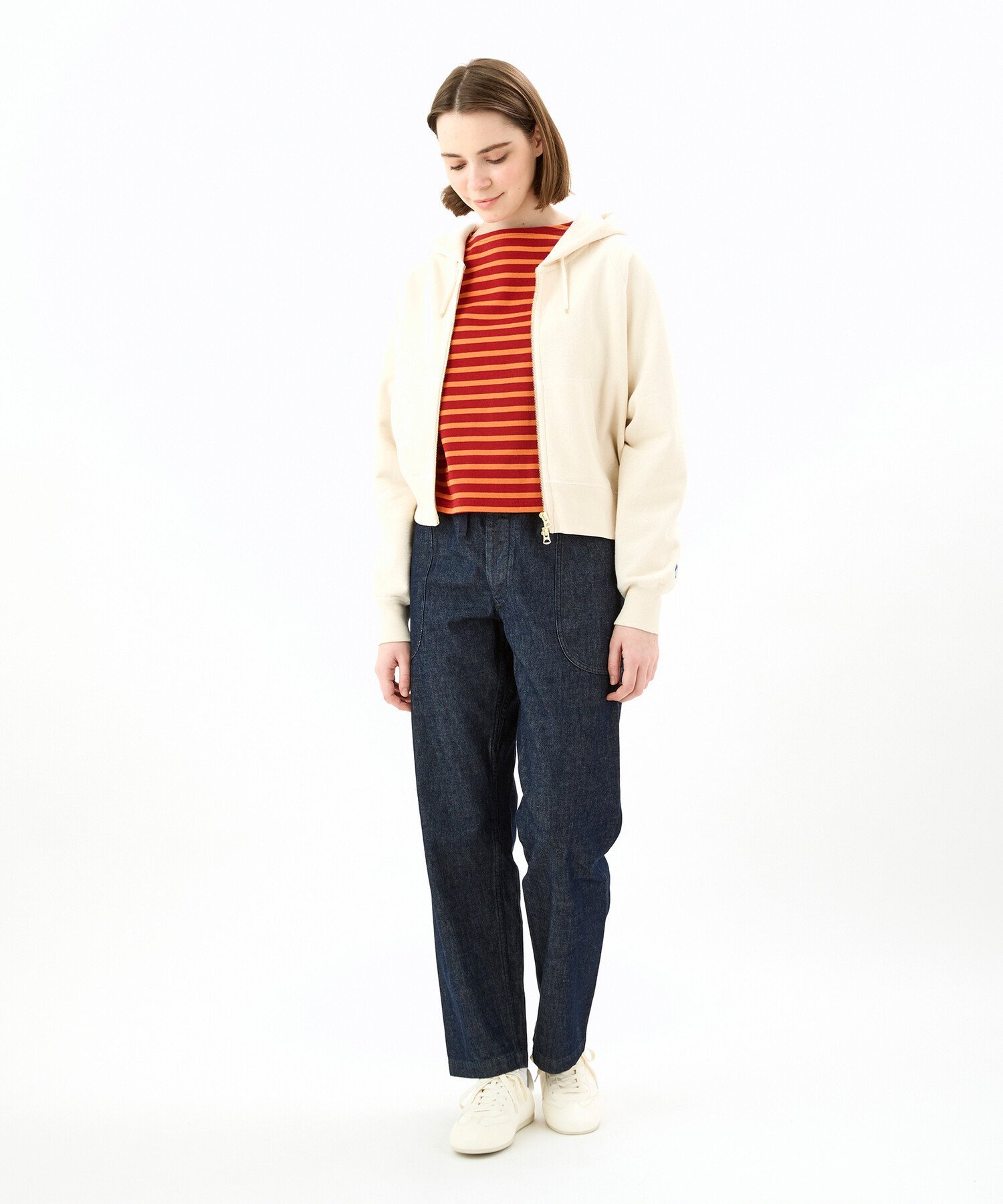 ORCIVAL | 〈別注〉コットン裏毛 フルジップパーカー MEN ORCIVAL（オーシバル） パーカー | 「別注」コットン裏毛 フルジップ