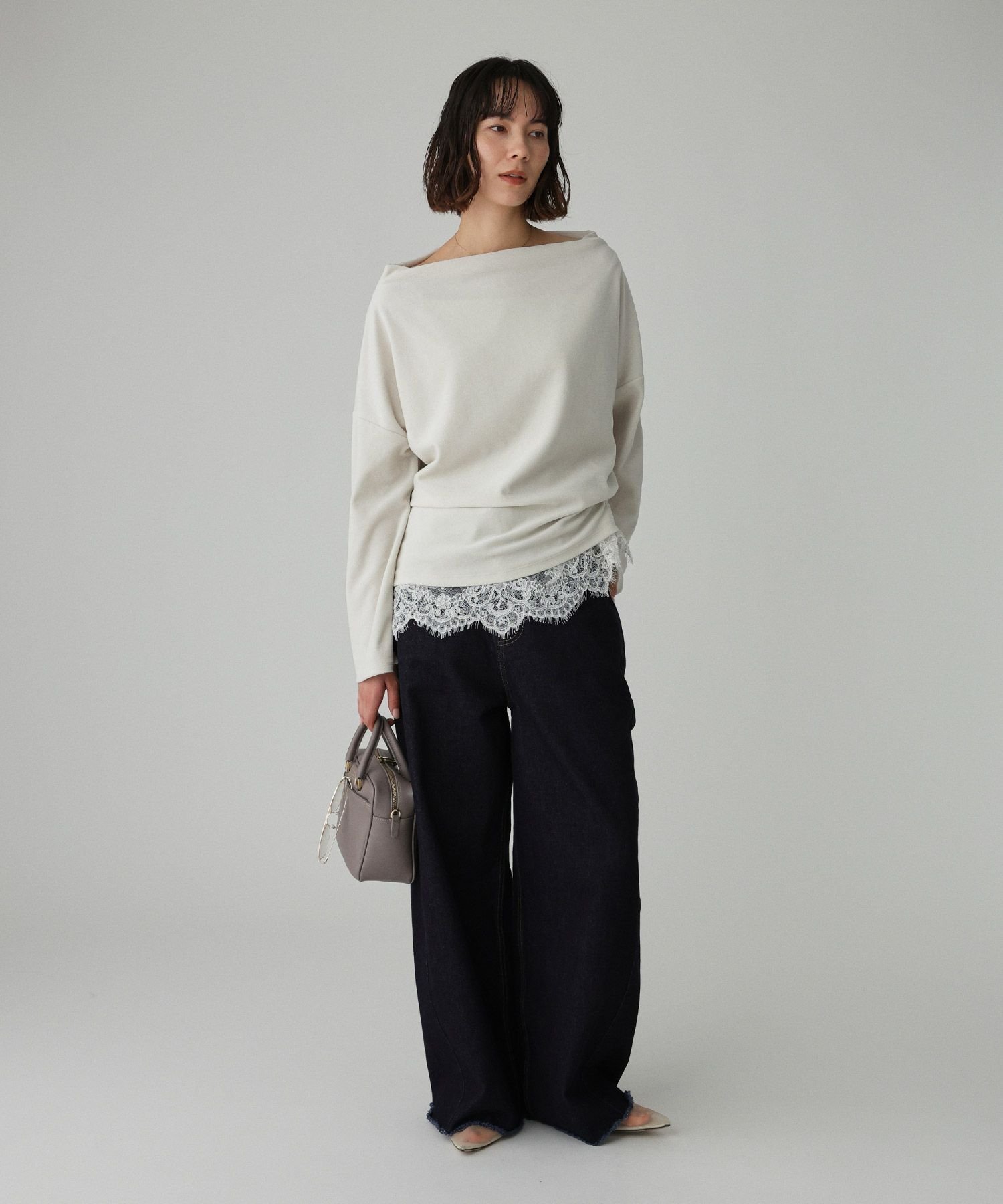 BABYLONE｜ヘムレースキャミソール | Rakuten Fashion(楽天