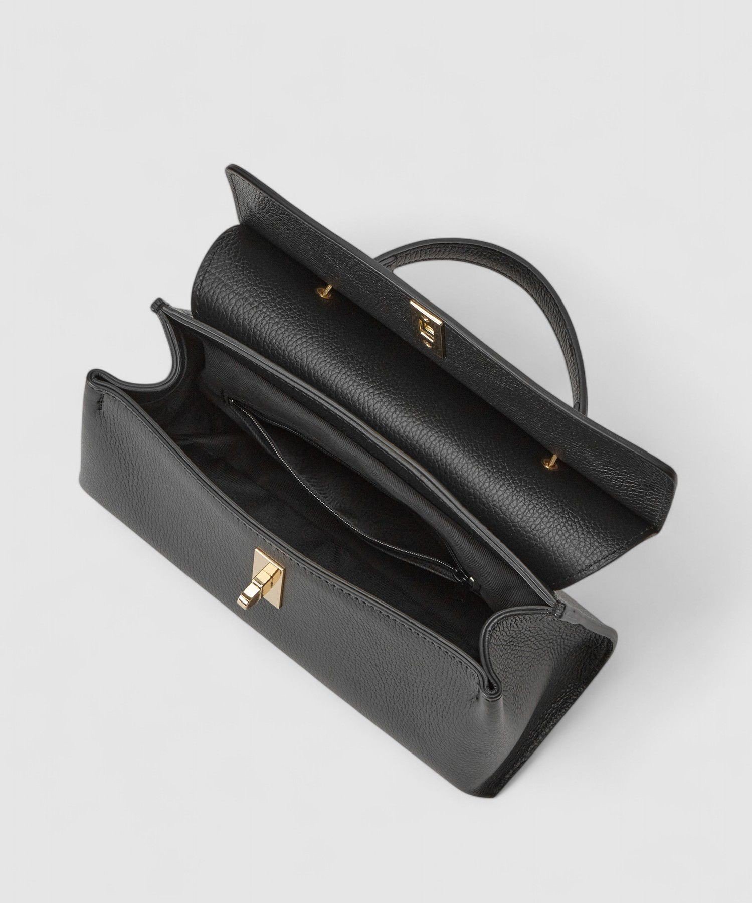 ANAYI｜◇シュリンク革トップハンドルバッグ | Rakuten Fashion(楽天