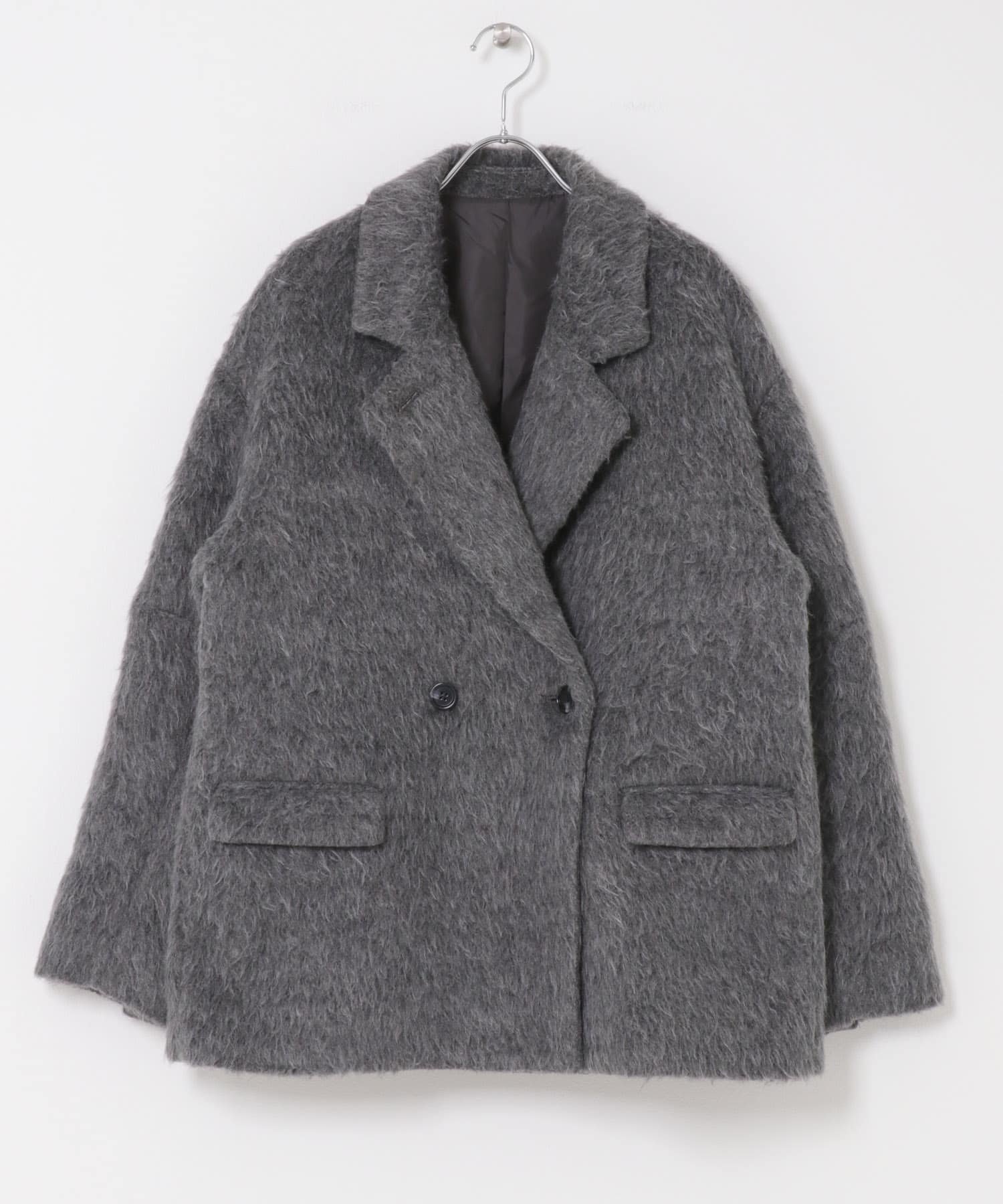 KBF｜シャギーテーラードジャケット | Rakuten Fashion(楽天