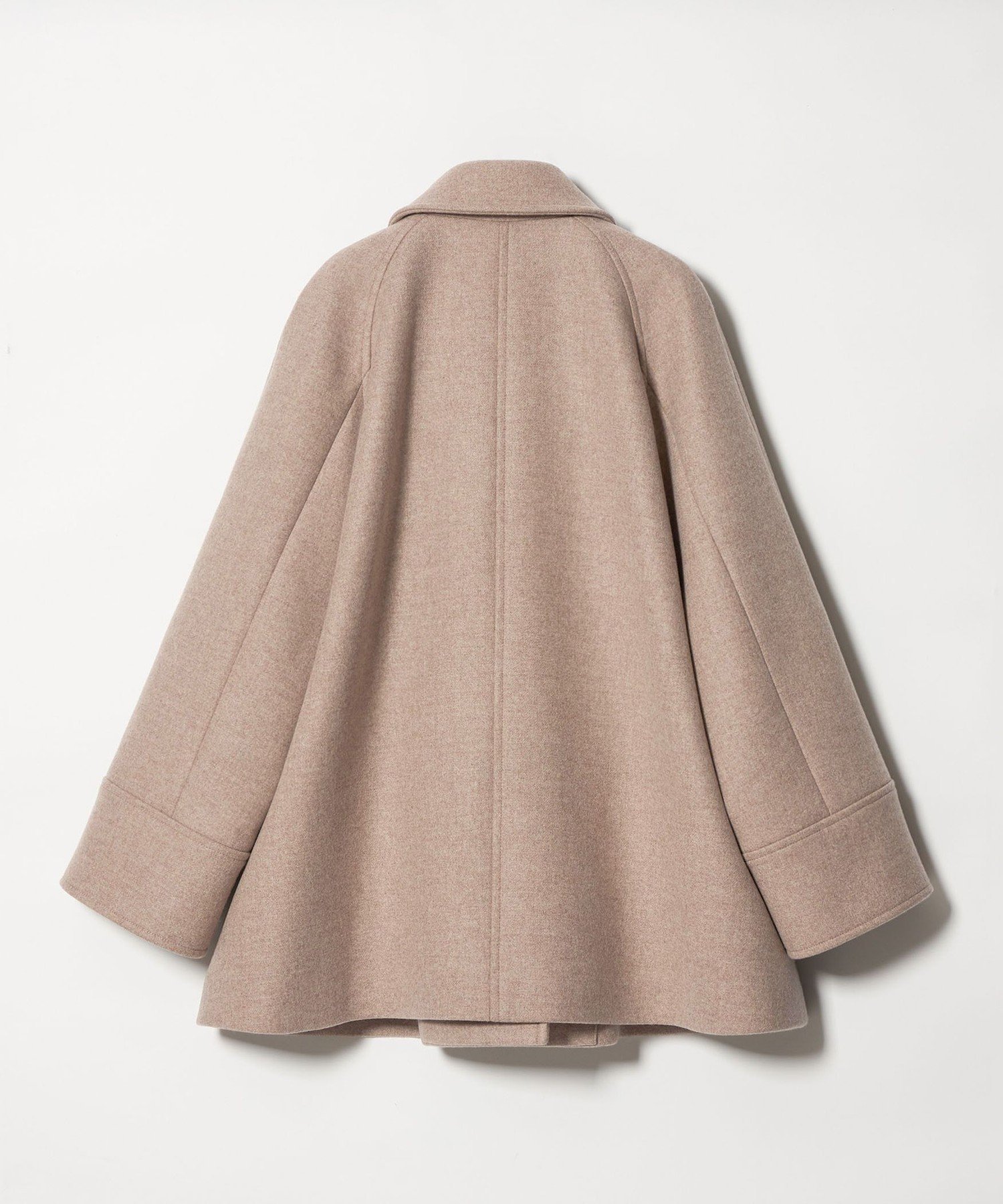 まぐ様)Steven Alanウール カシミヤ テント ショートコート黒 Steven Alan＞ウール カシミヤ テント ショートコート（STEVEN ALAN