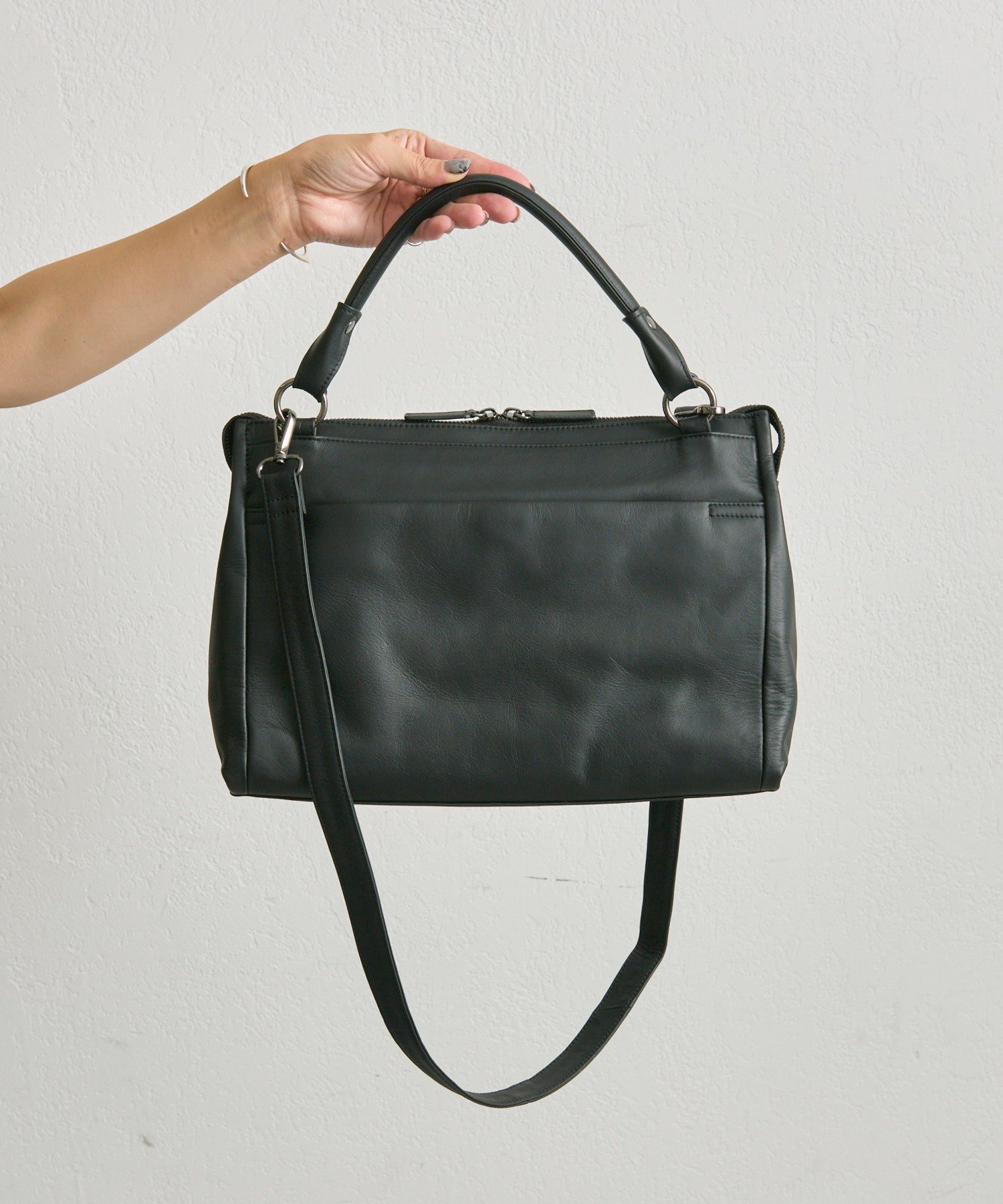 ear PAPILLONNER｜《本革/A4サイズ対応》2wayスクエアショルダーバッグ