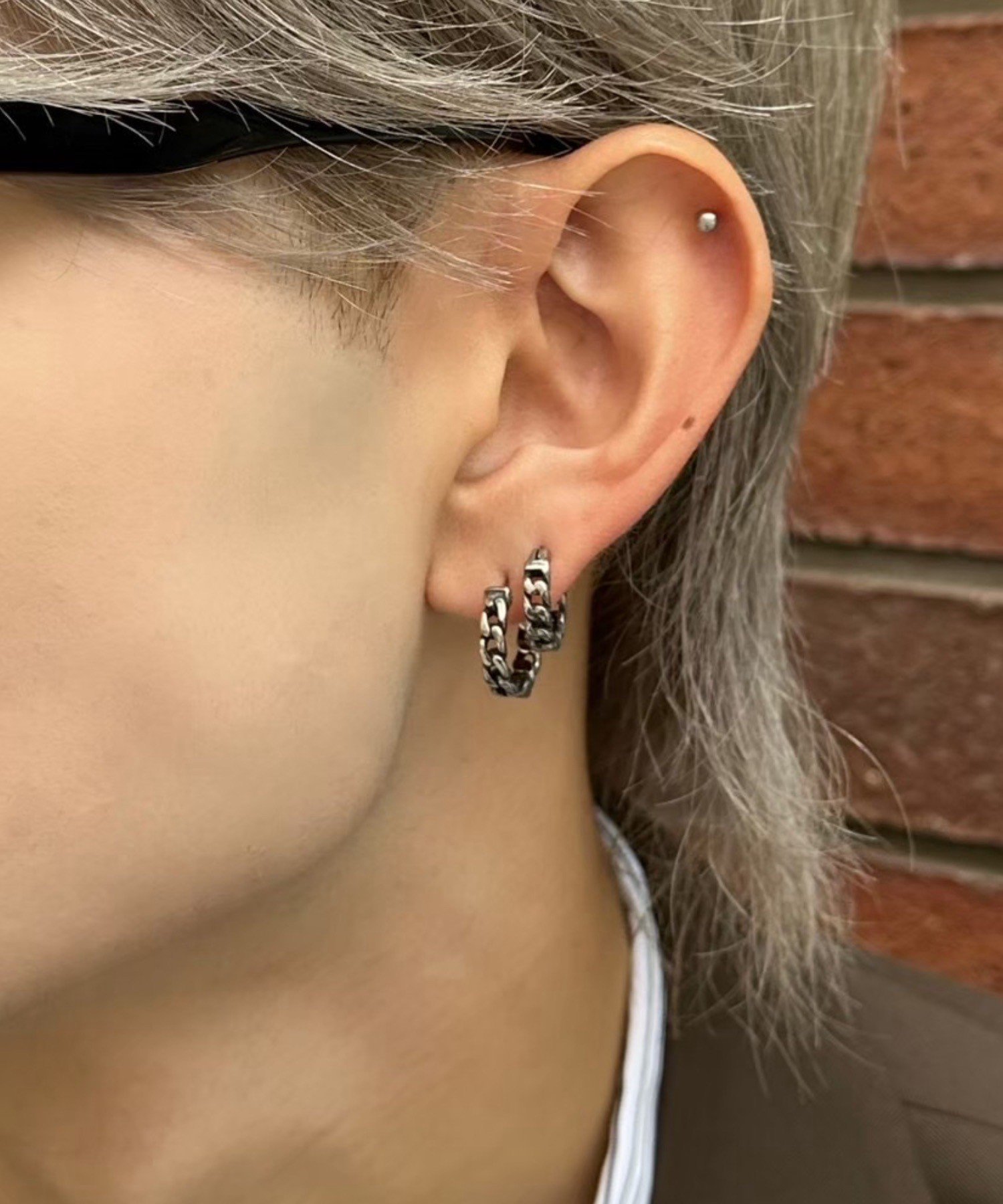 HUF｜PLANTLIFE HOOP PIERCE / HUF ハフ ピアス | Rakuten Fashion