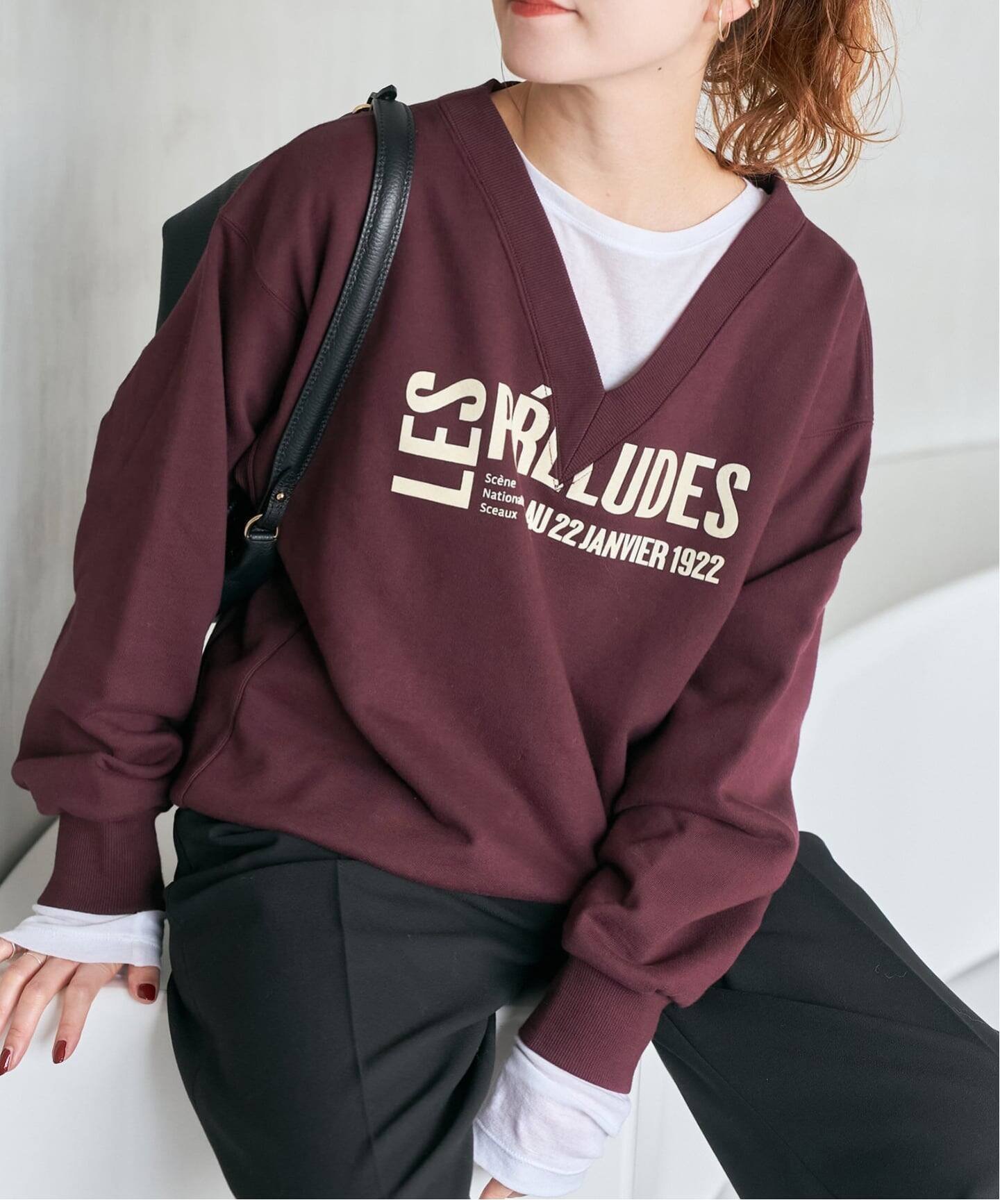 Spick & Span｜《追加2》La Hutte / ラ ユット 別注Vネックスウェット