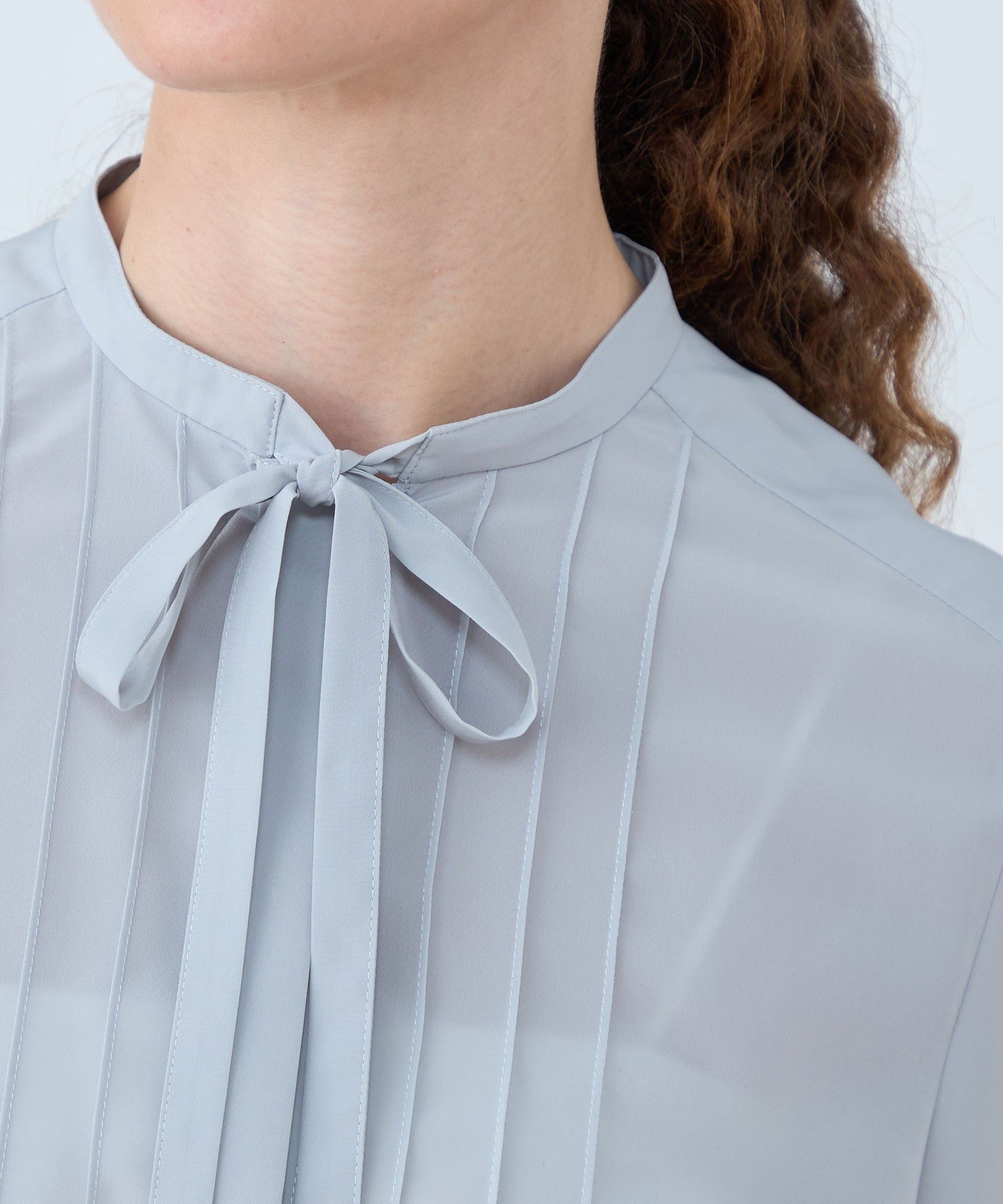 TOMORROWLAND｜クリアデシン ボウタイブラウス | Rakuten Fashion(楽天