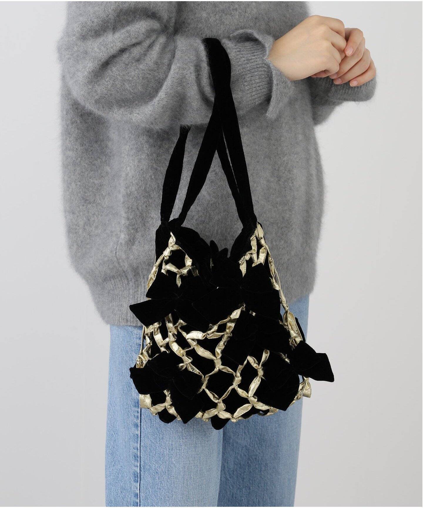 IENA｜LUDLOW/ラドロー ribbon bag LD24A-BG015 | Rakuten Fashion