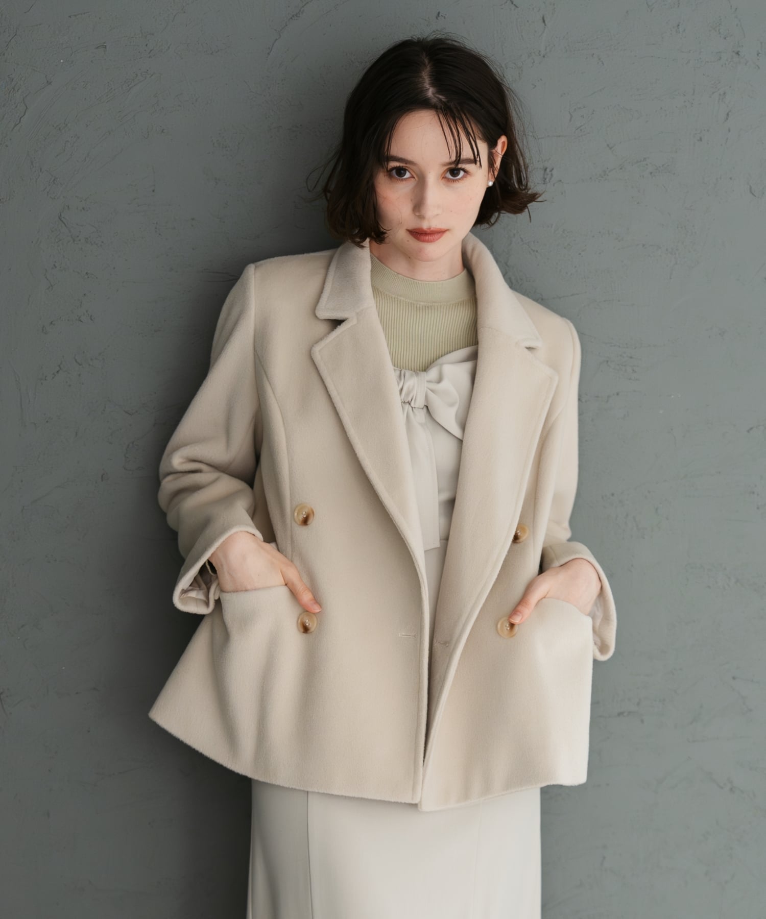 31 Sons de mode｜2025秋冬新作 ダブルショートコート | Rakuten