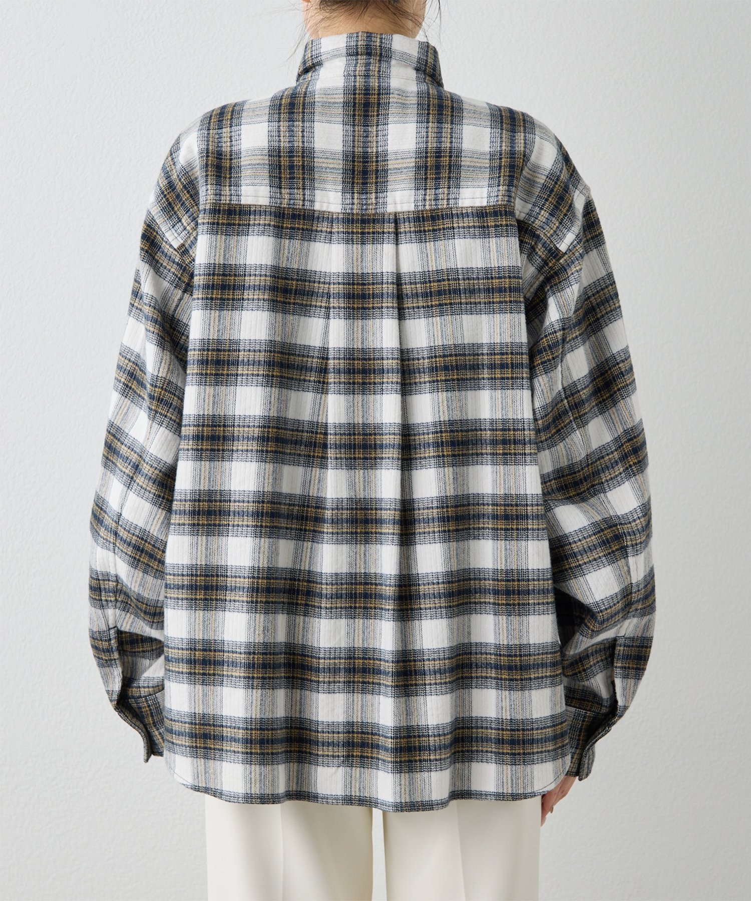 Whim Gazette｜ピケチェックシャツ | Rakuten Fashion(楽天