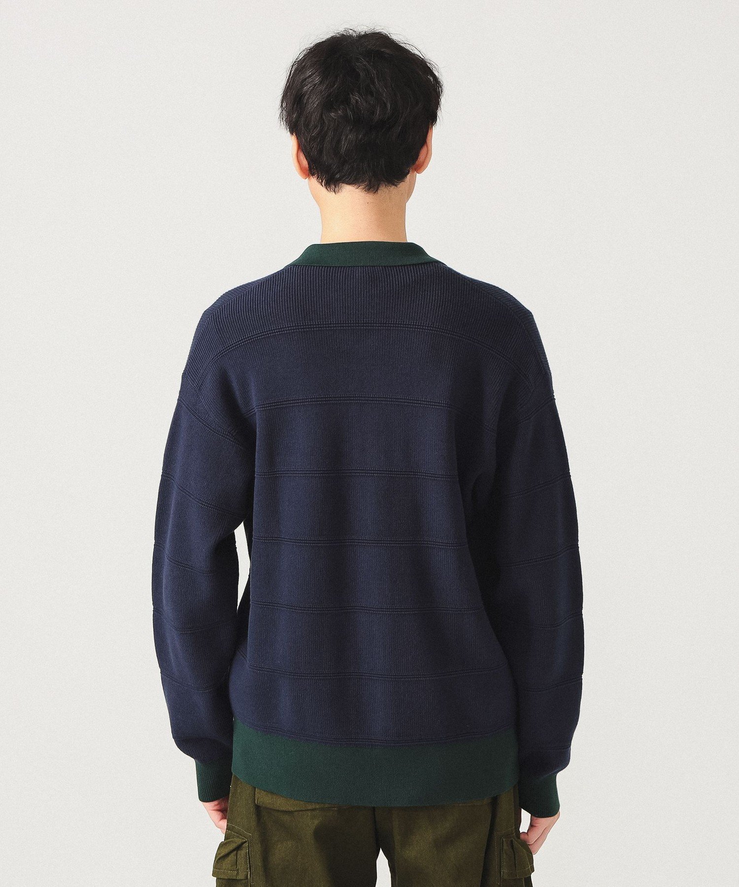 BEAMS MEN｜【別注】LACOSTE / ジップ カーディガン | Rakuten Fashion