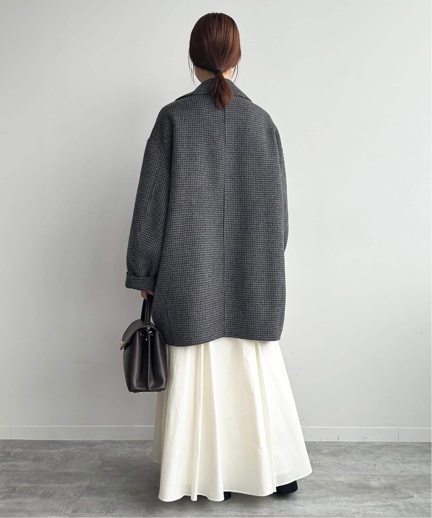SLOBE IENA｜souple wool ダブルフェイスミドルコート | Rakuten
