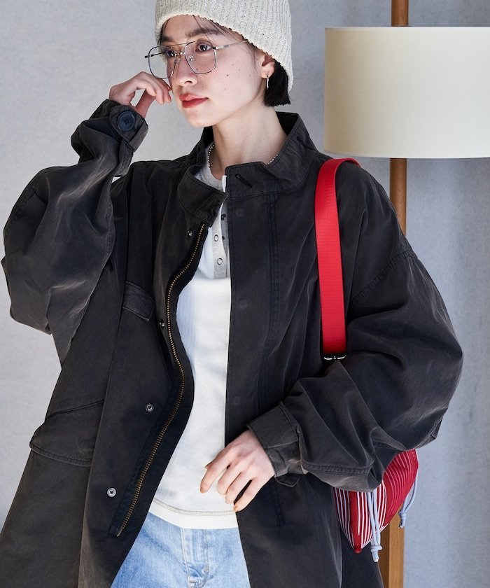 FREAK'S STORE｜M-65 フェード加工 ショートモッズコート/スプリング