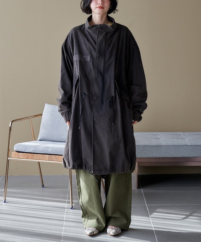 FREAK'S STORE｜M-65 フェード加工 ロング モッズコート/スプリング