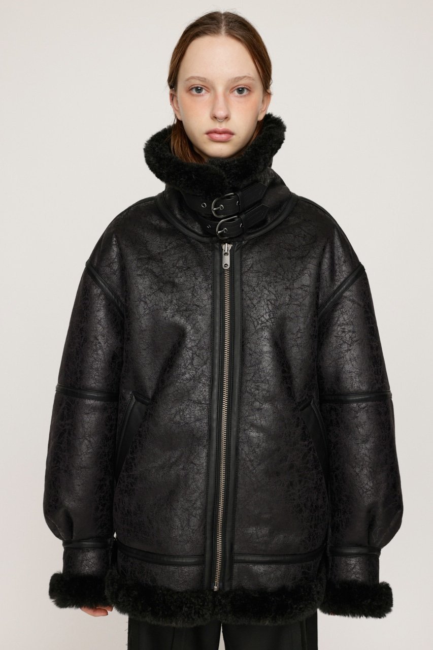 SLY｜VINTAGE FAUX SHEARLING ジャケット | Rakuten Fashion(楽天