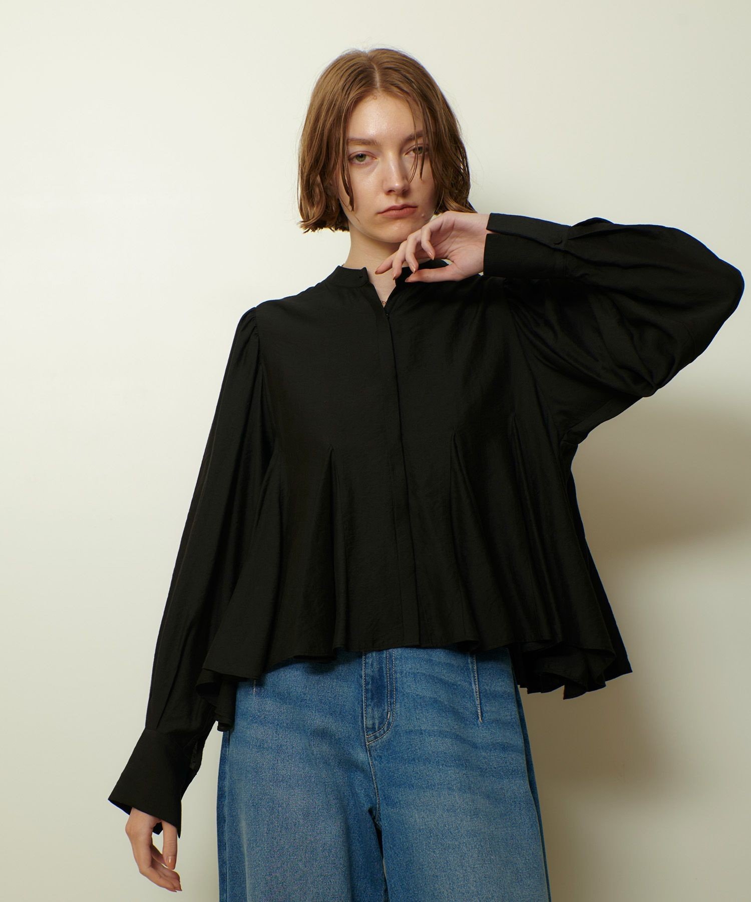 allureville｜ヘムマチフレアブラウス | Rakuten Fashion(楽天