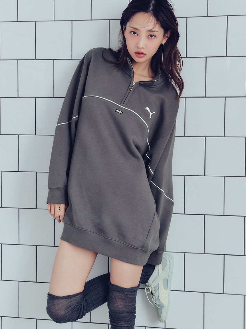 SNIDEL｜【SNIDEL×PUMA】スエットワンピース | Rakuten Fashion(楽天