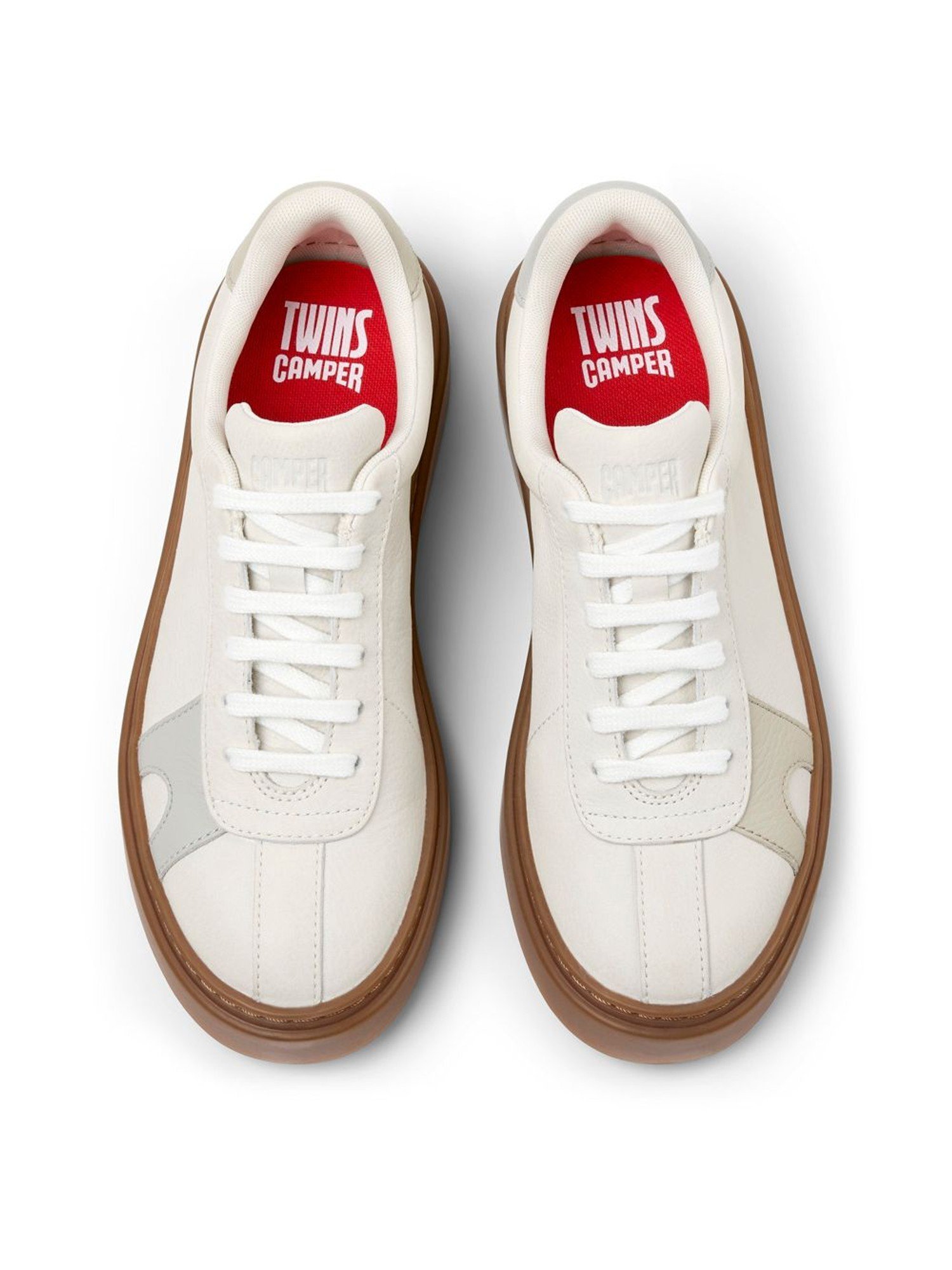 CAMPER｜[カンペール] TWINS / レザースニーカー | Rakuten Fashion