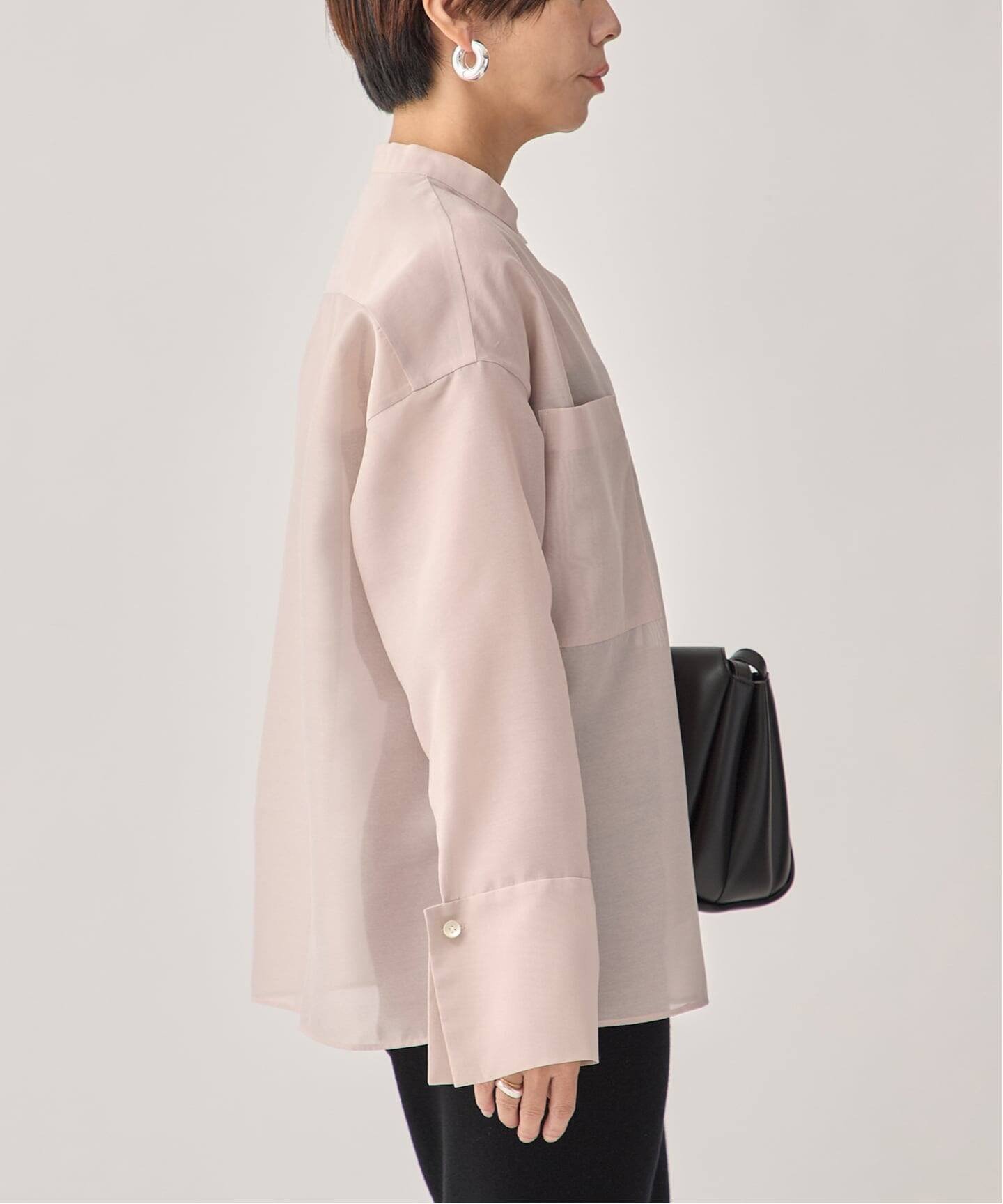 VERMEIL par iena｜ブライトオーガンジーシャツ | Rakuten Fashion