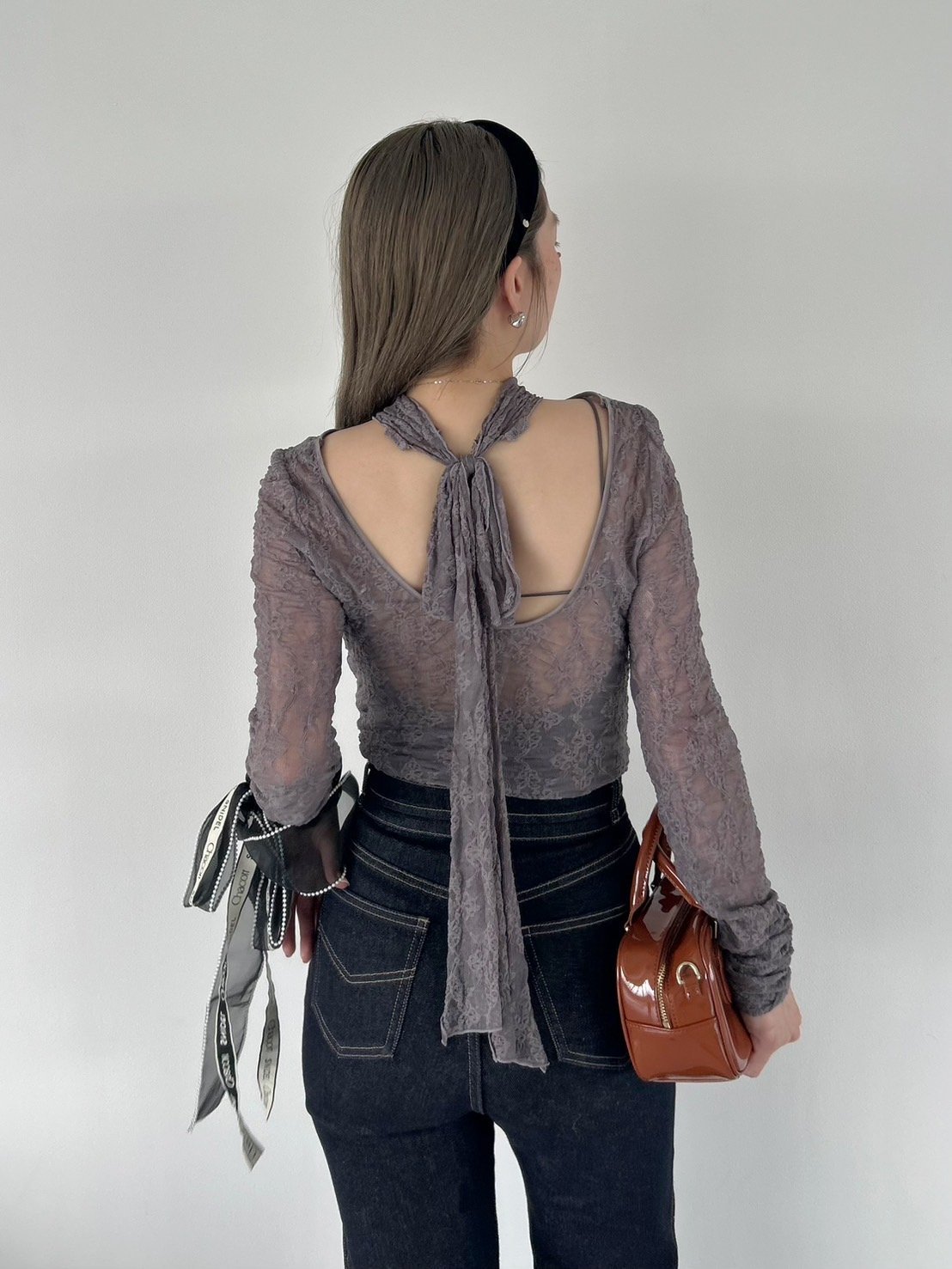 SNIDEL｜【Chacott】レースシアーTOPS | Rakuten Fashion(楽天