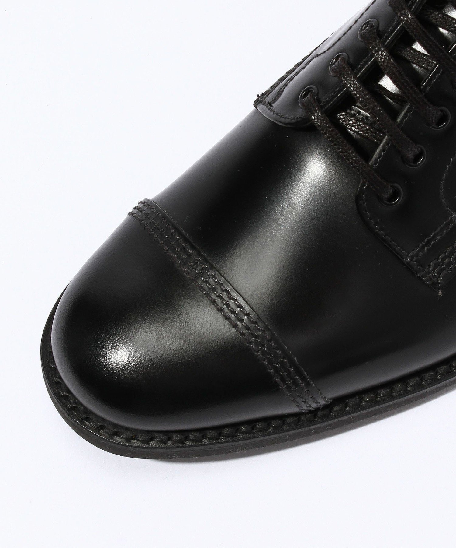 TOMORROWLAND｜SANDERS ポリッシュドレザー キャップトゥシューズ