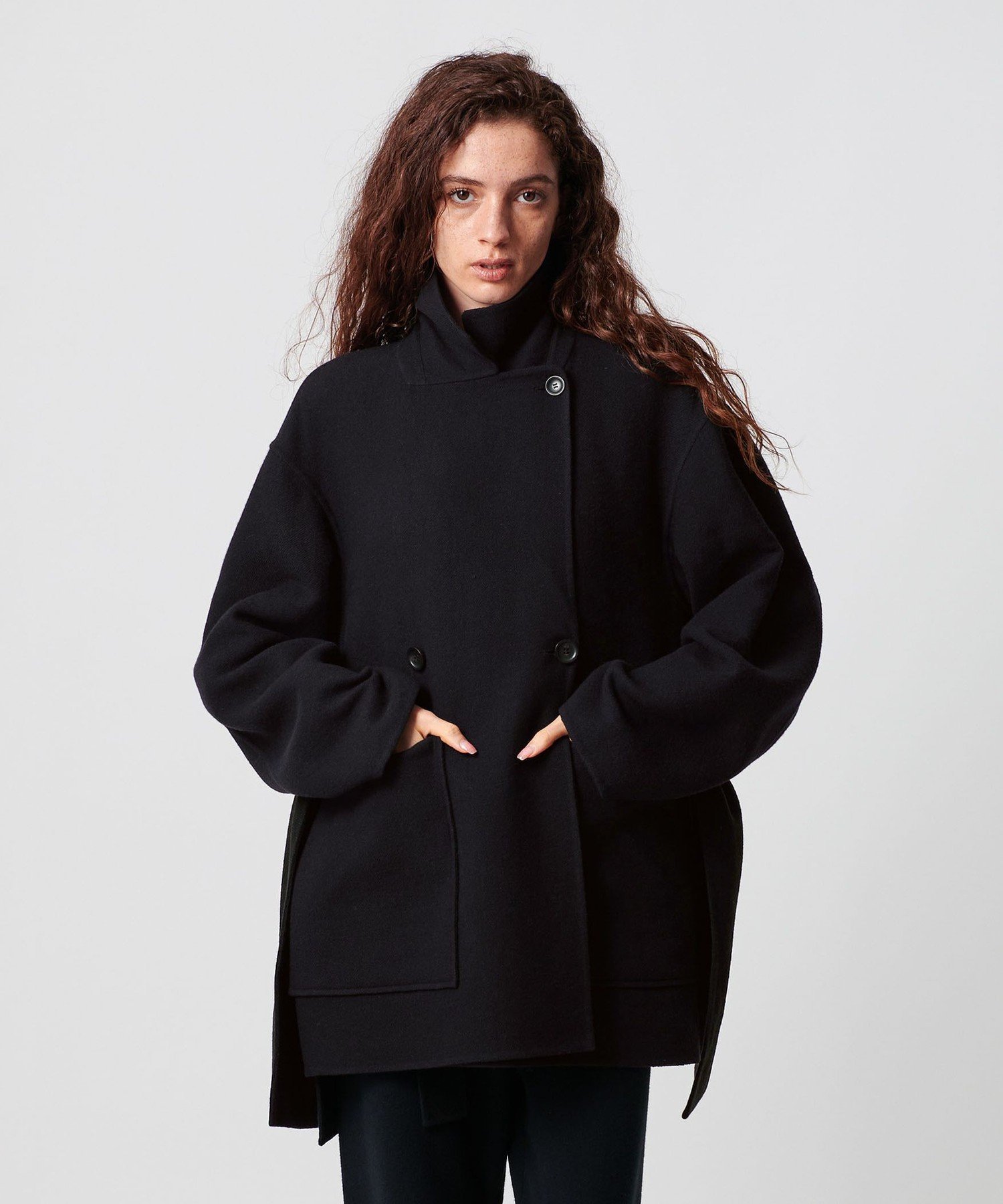 ATTISESSION ベルトコート Brown 38 BEAUTY&YOUTH UNITED ARROWS｜<ATTISESSION>リバーシブル ベルト