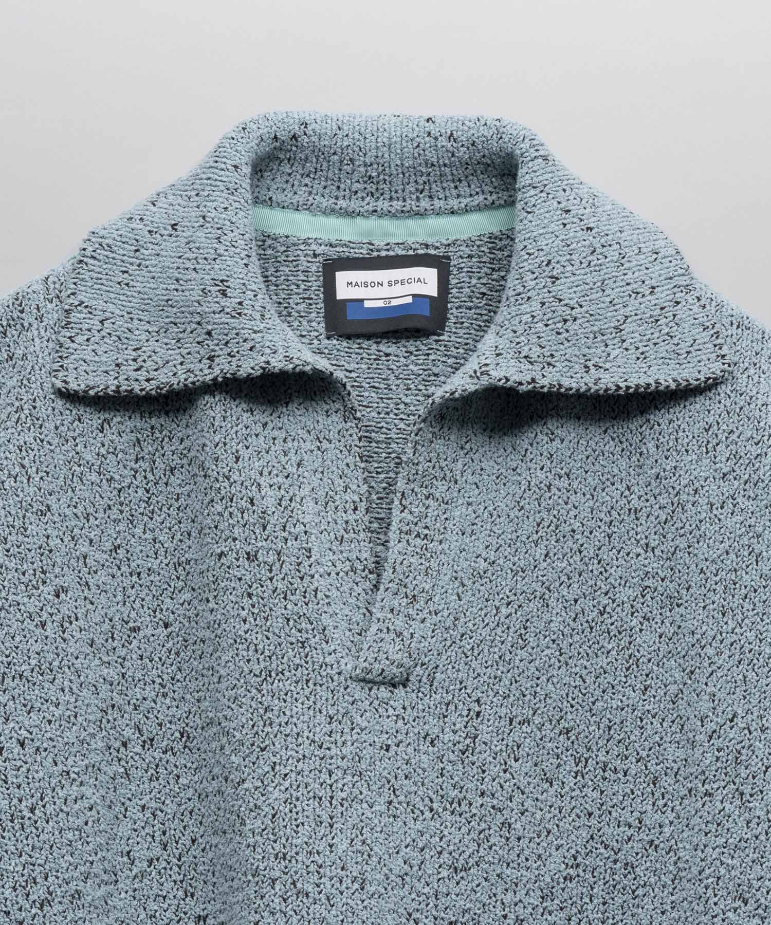 MAISON SPECIAL｜Plating Skipper Prime-Over Knit Pullover | Rakuten