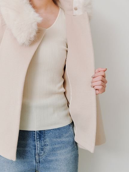 SNIDEL｜ショートケープコート | Rakuten Fashion(楽天ファッション