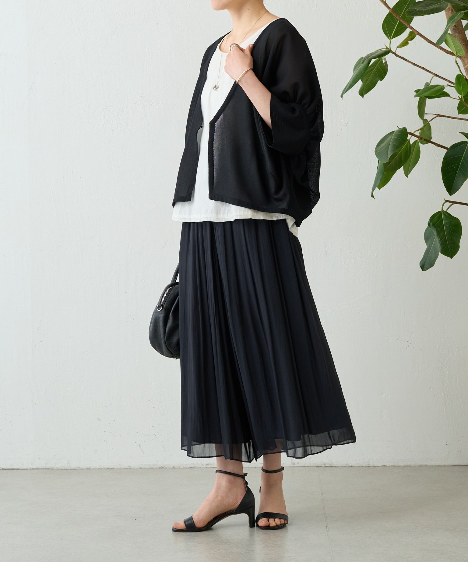 BEARDSLEY｜NEWシワシフォンギャザーパンツ | Rakuten Fashion(楽天