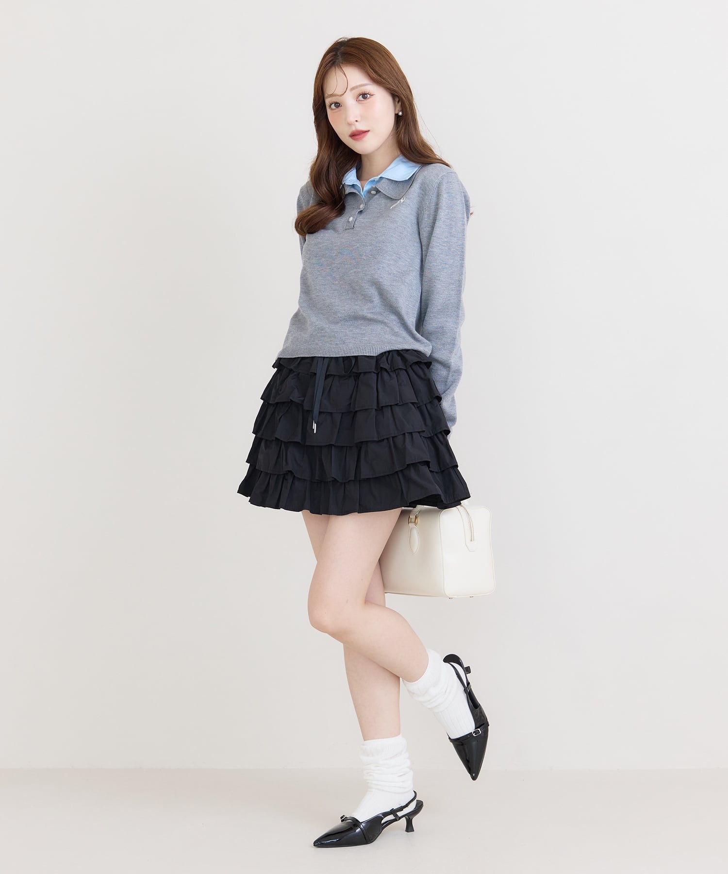 EIMY ISTOIRE｜ダブルカラーデザインニット | Rakuten Fashion(楽天