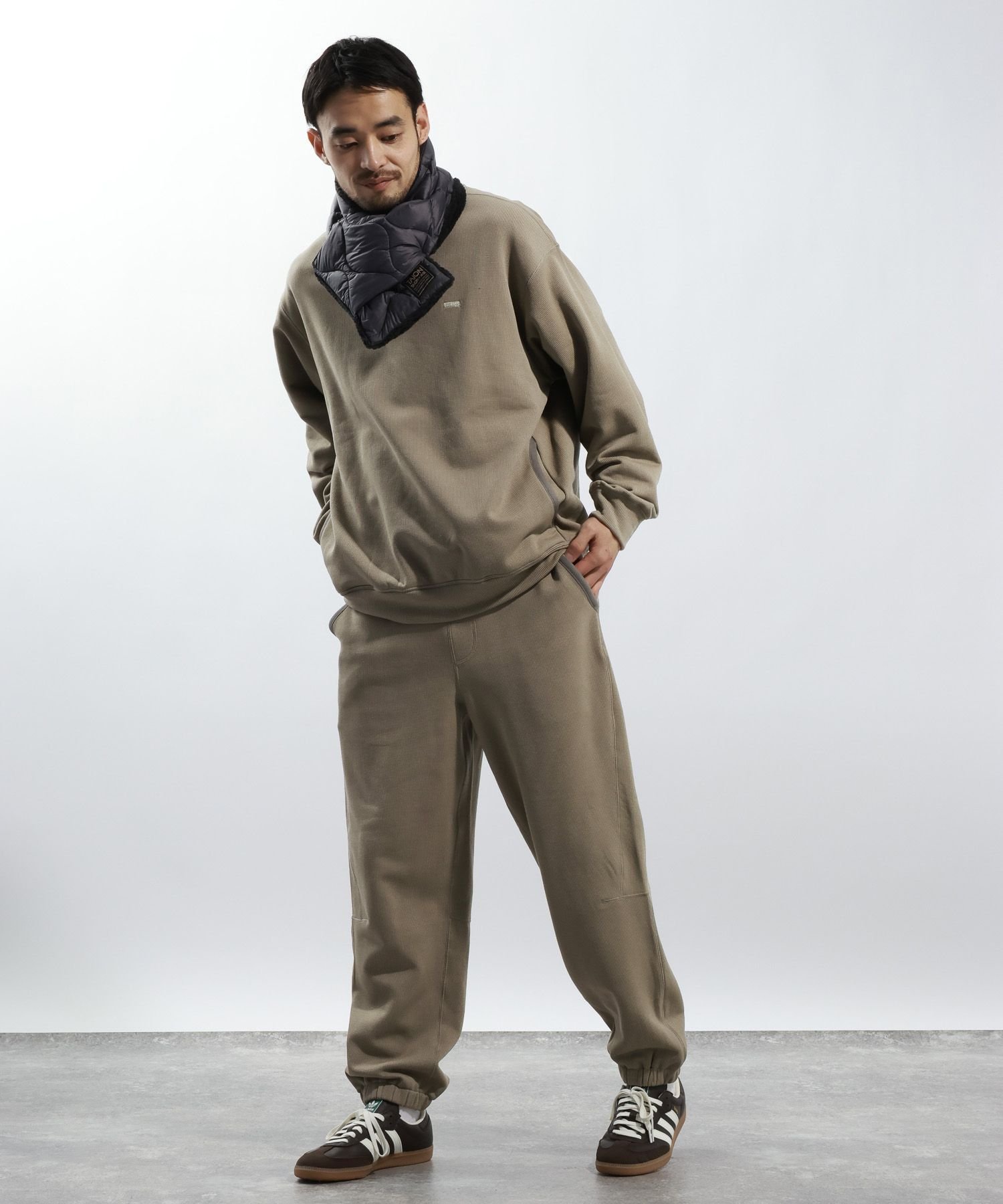 BAYFLOW｜【軽量・ストレッチ】フレックスフリースパンツ[セットアップ