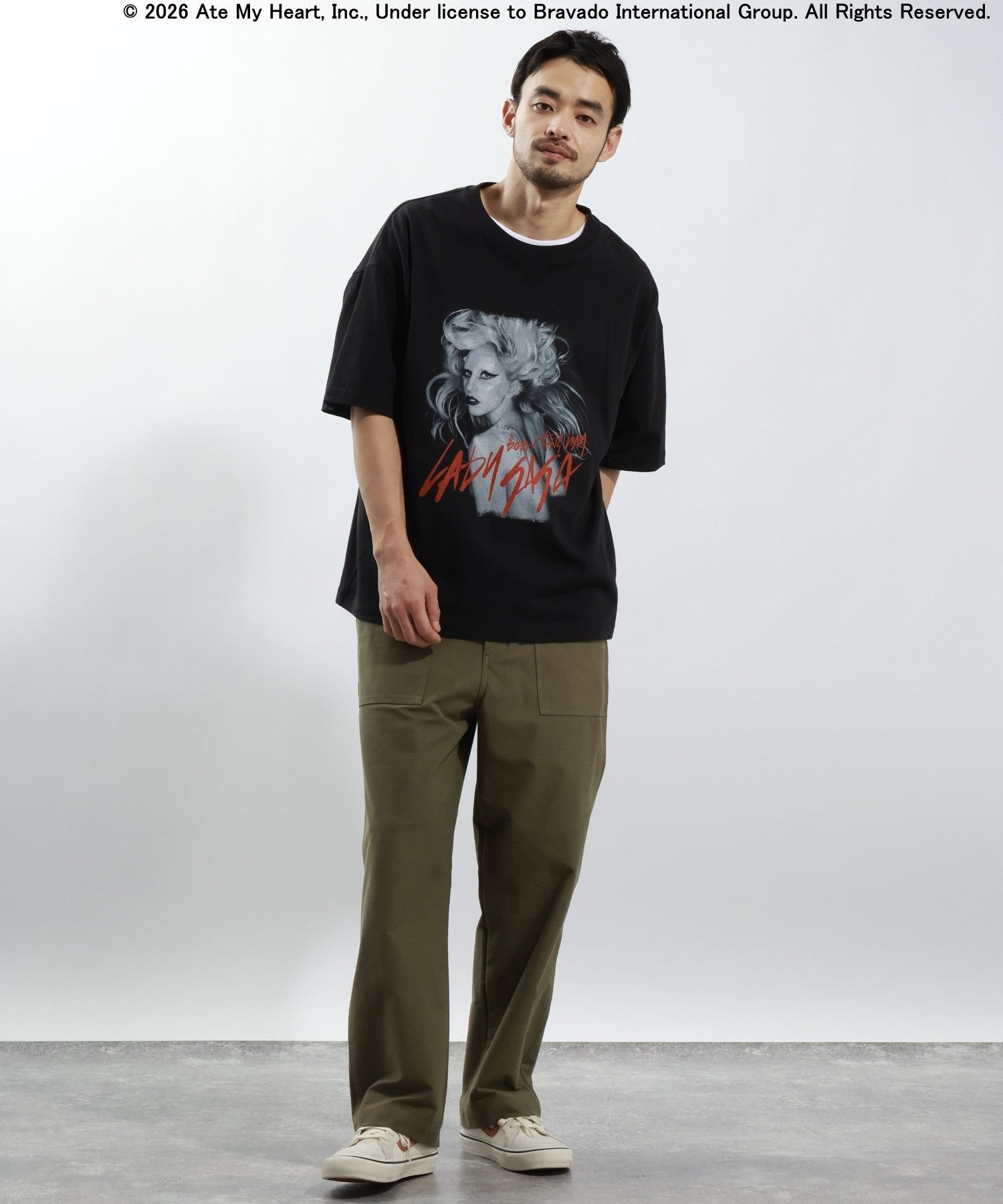 BAYFLOW｜【Lady Gaga(レディー・ガガ)】グラフィックTシャツ