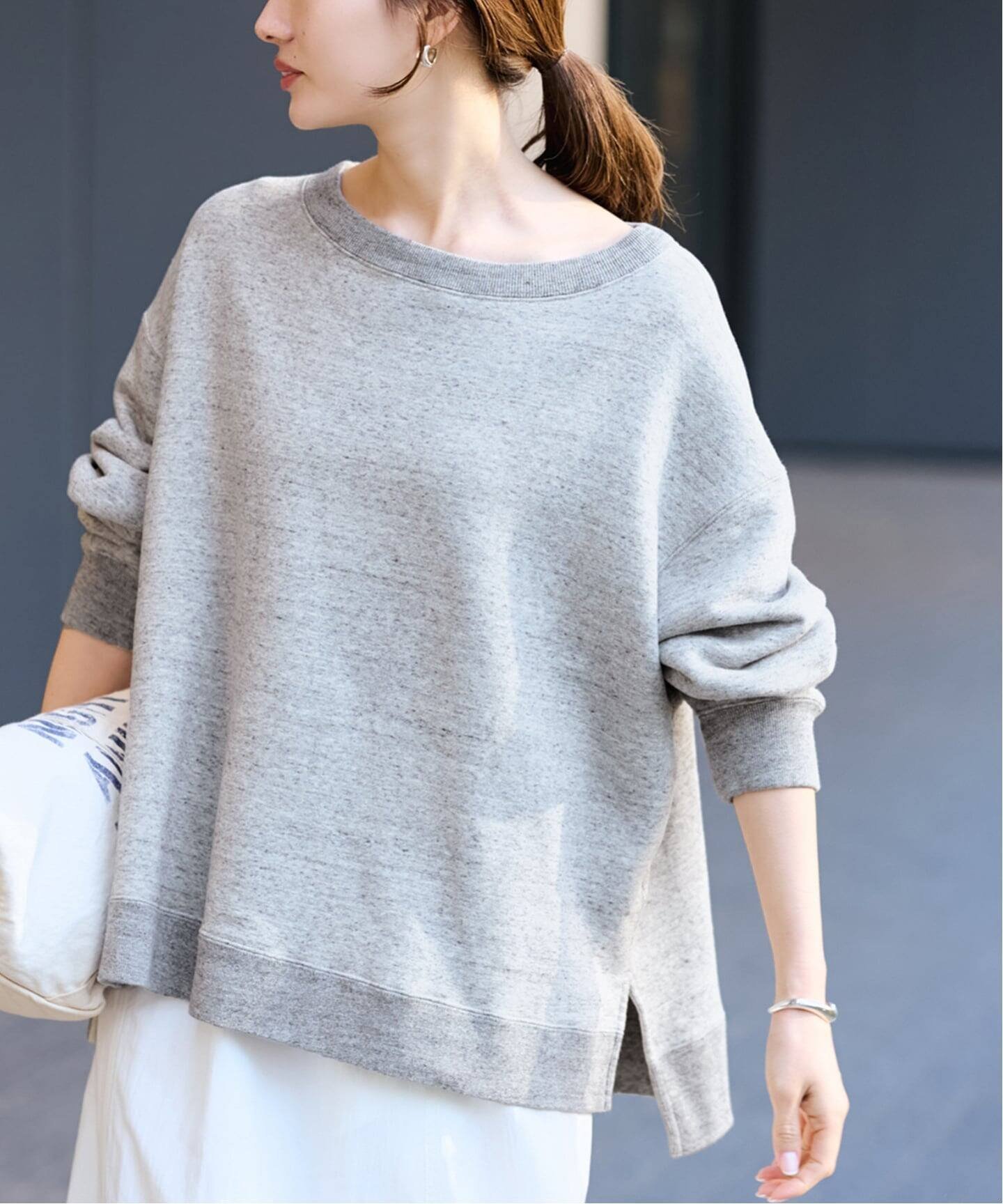 FRAMeWORK｜≪一部カラーWEB限定 / 追加≫ボートネックワイド