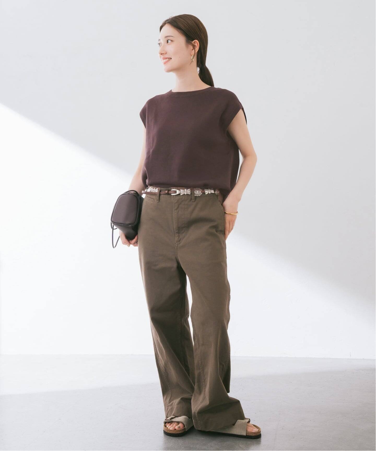 FRAMeWORK｜≪一部カラーWEB限定 / 追加予約≫OVER SIZED CHINO パンツ