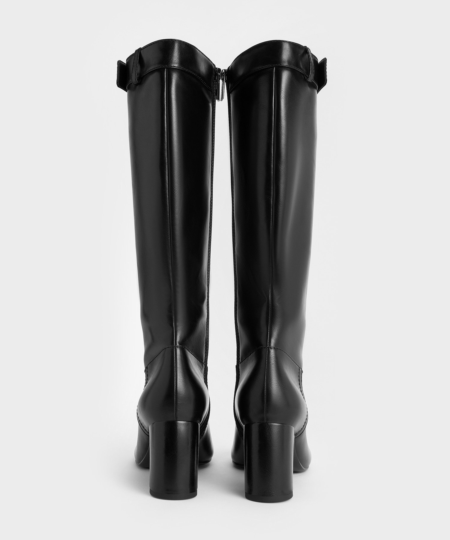 CHARLES & KEITHブロックヒールロングブーツ 36 23センチ CHARLES